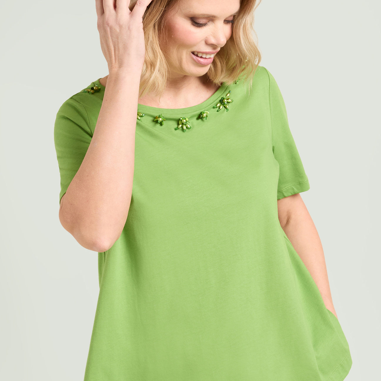T-SHIRT | T-SHIRT RICAMATA | LUISA VIOLA – Luisa Viola