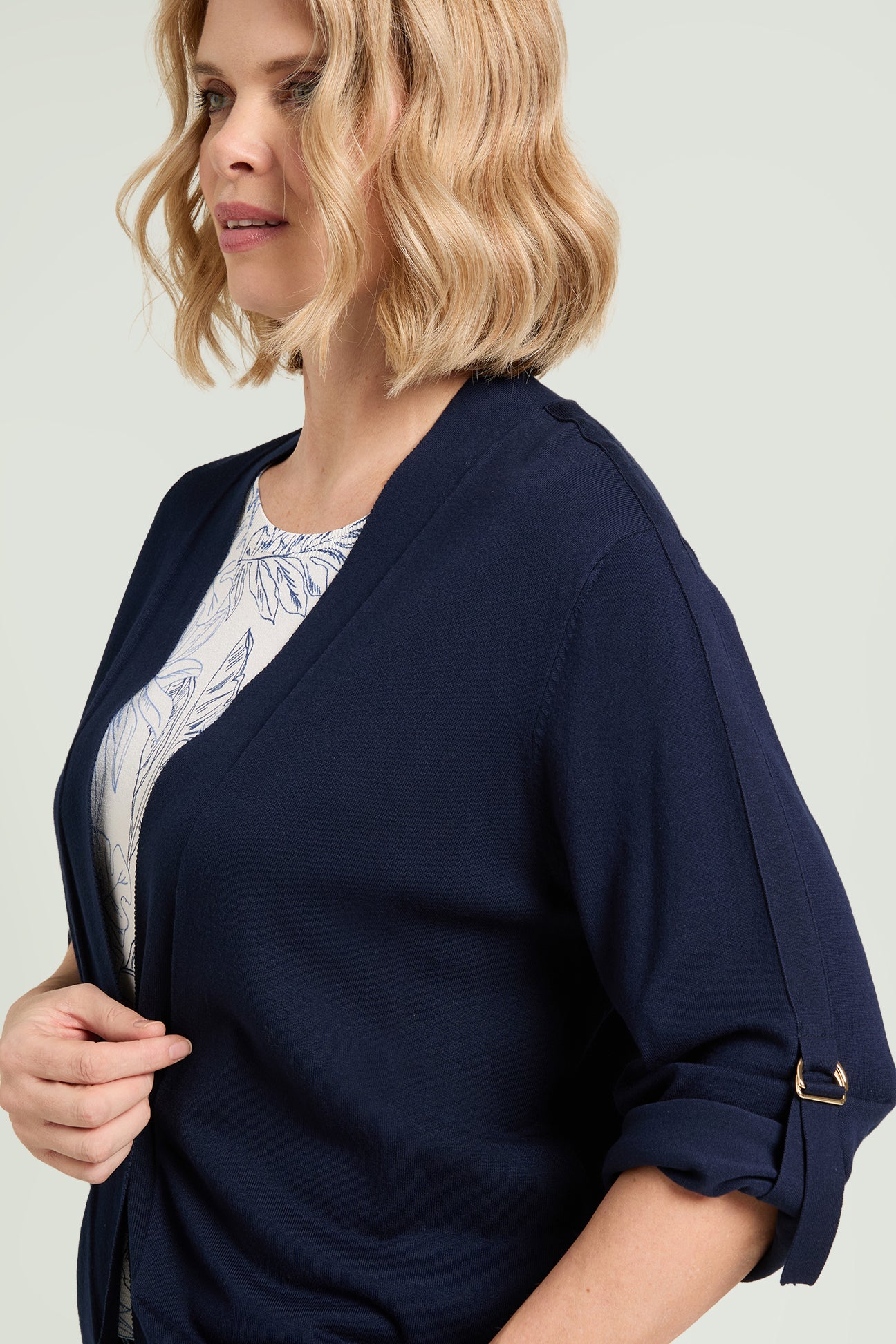 CARDIGAN IN VISCOSA COMFORT