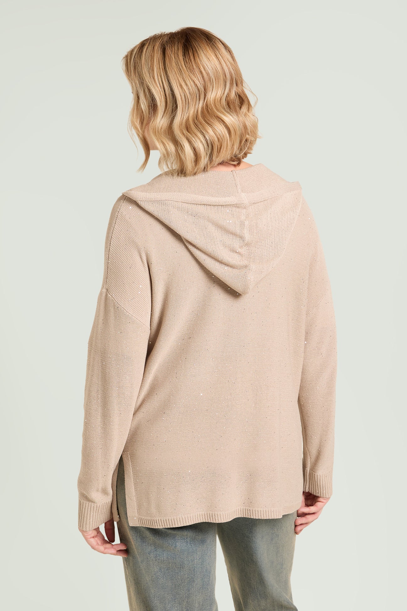 CARDIGAN IN CORDONETTO SHINY