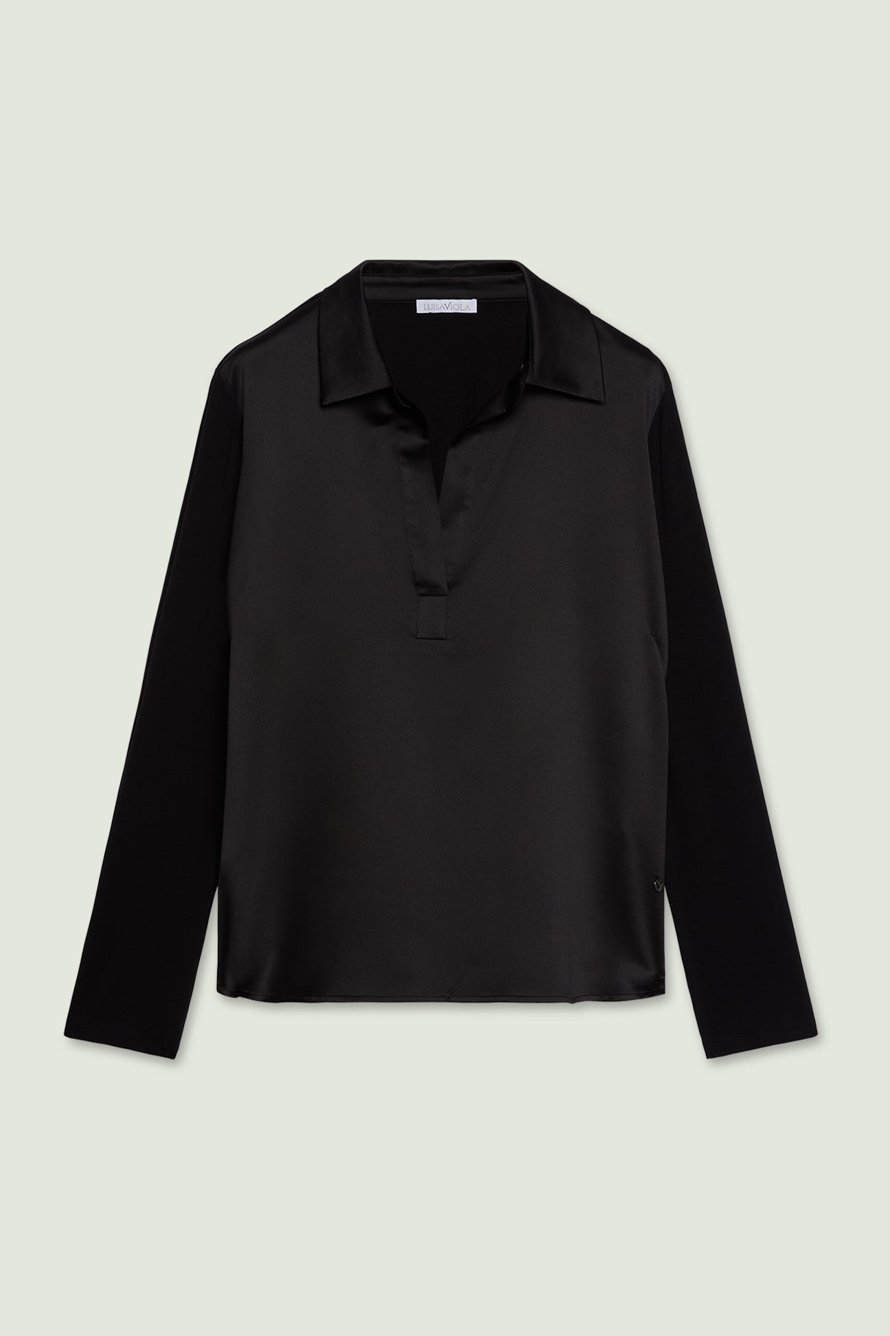 POLO IN RASO E JERSEY