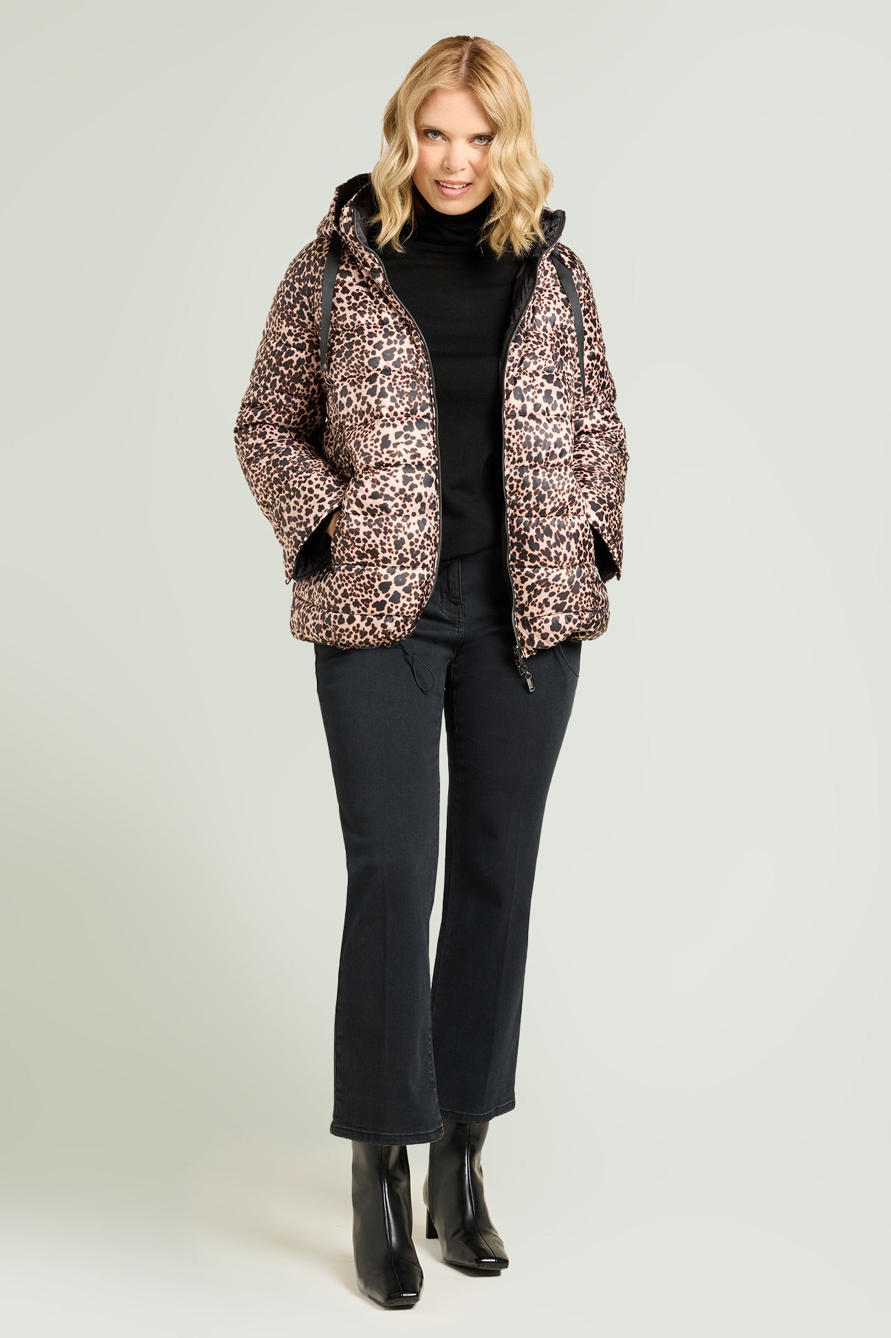 PIUMINO REVERSIBILE CON STAMPA ANIMALIER