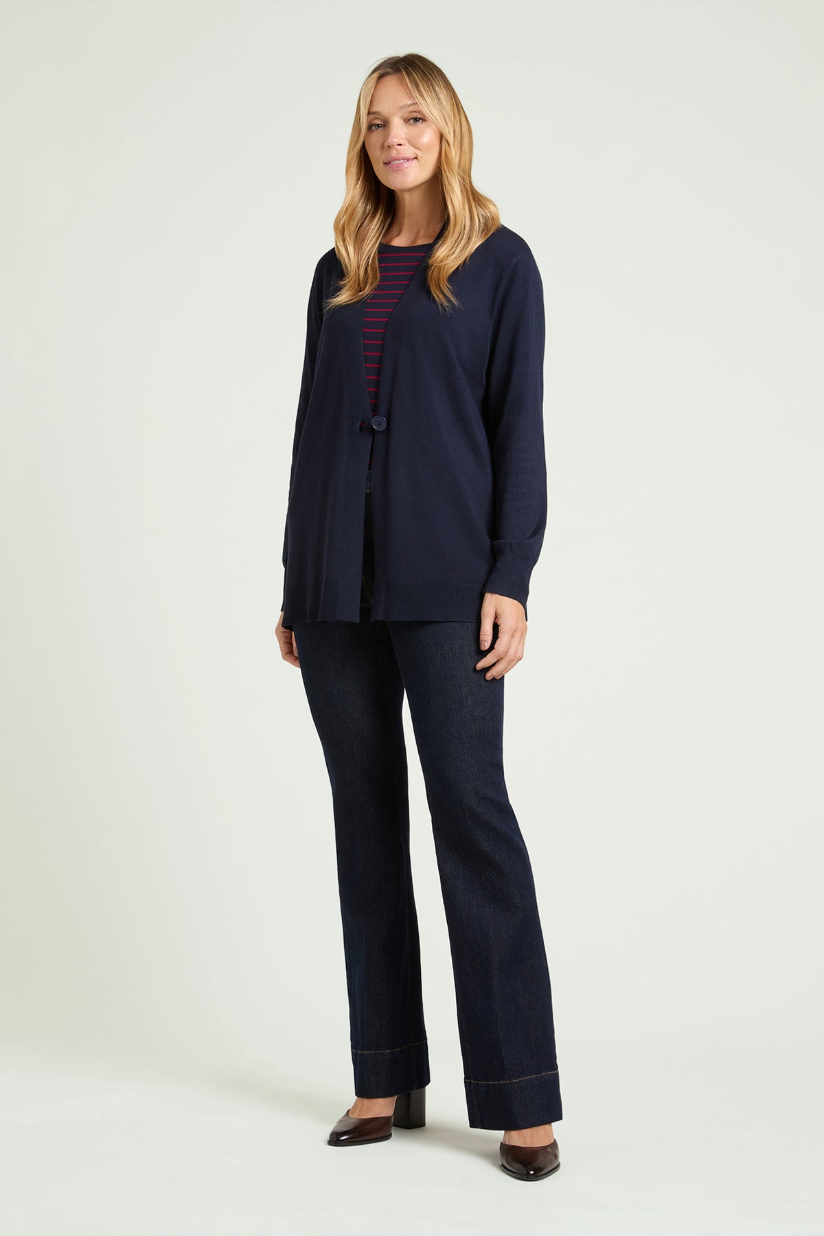 CARDIGAN IN VISCOSA COMFORT