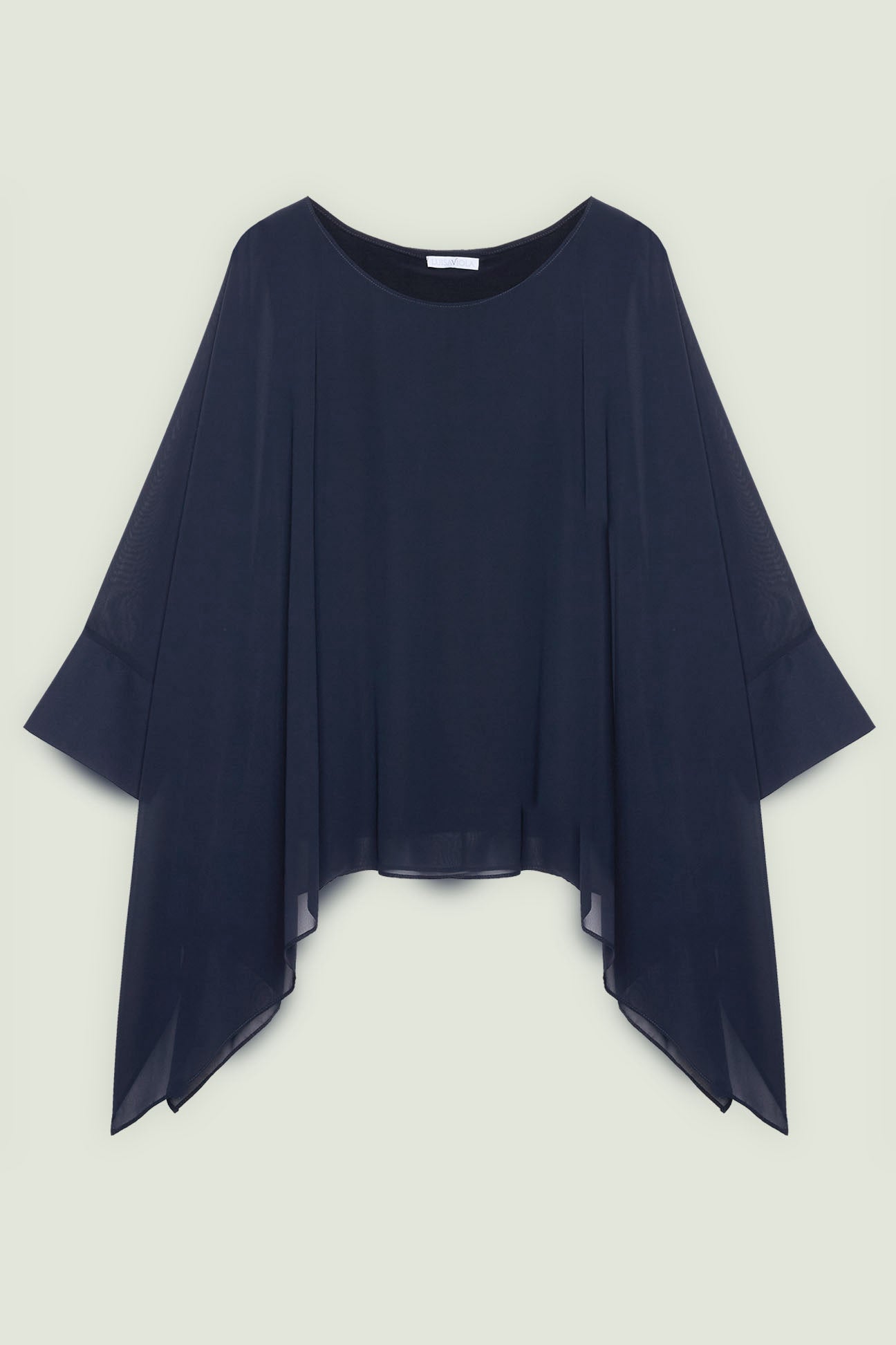PONCHO IN GEORGETTE