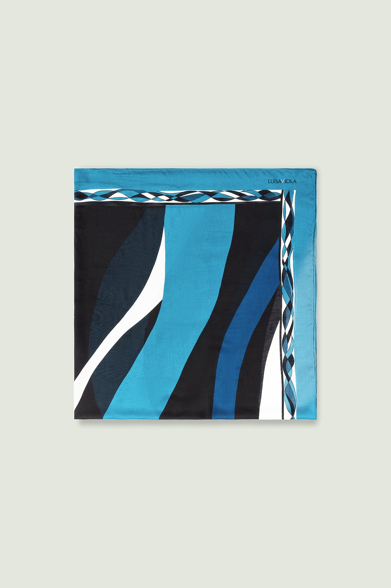 SCIARPA-FOULARD STAMPATA