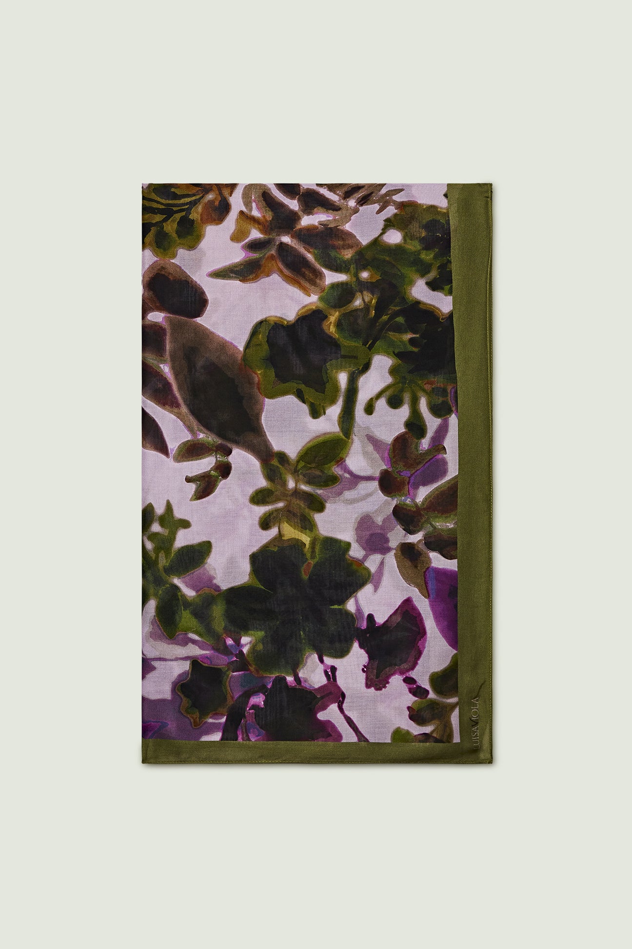 SCIARPA FOULARD STAMPATA