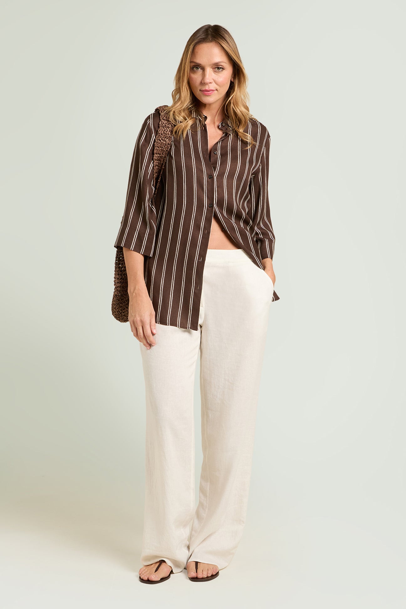 CAMICIA IN TELA GESSATA