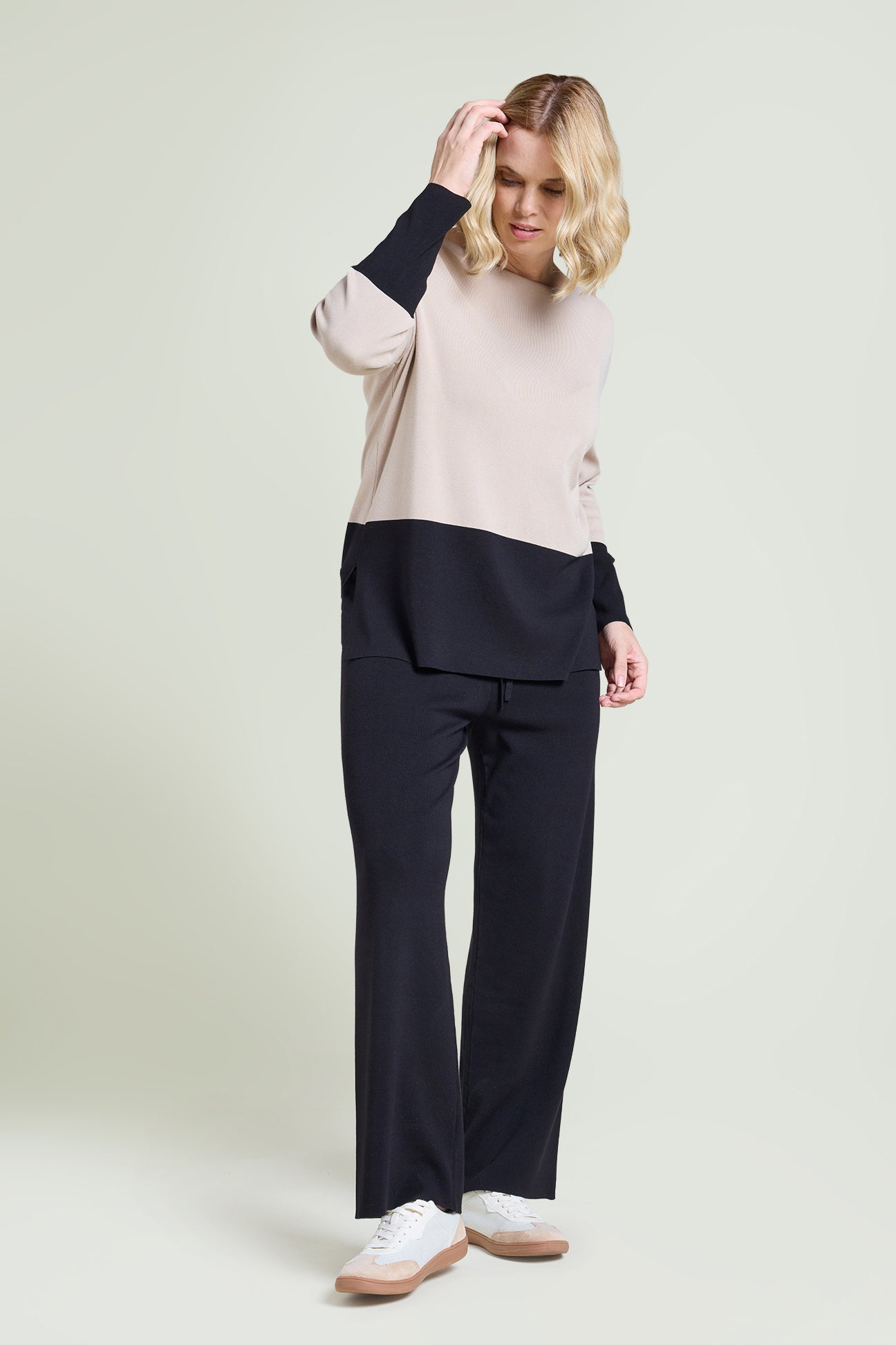 MAGLIA COLOR BLOCK