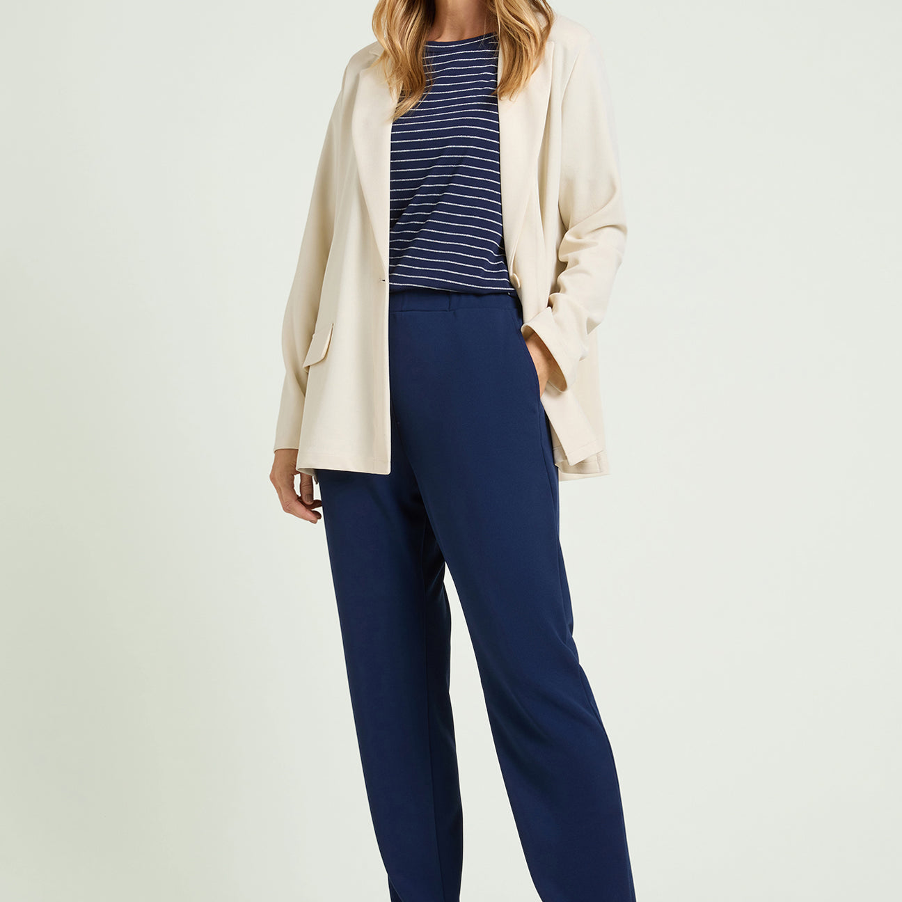 PANTALONI JOGGER IN SCUBA TWILL