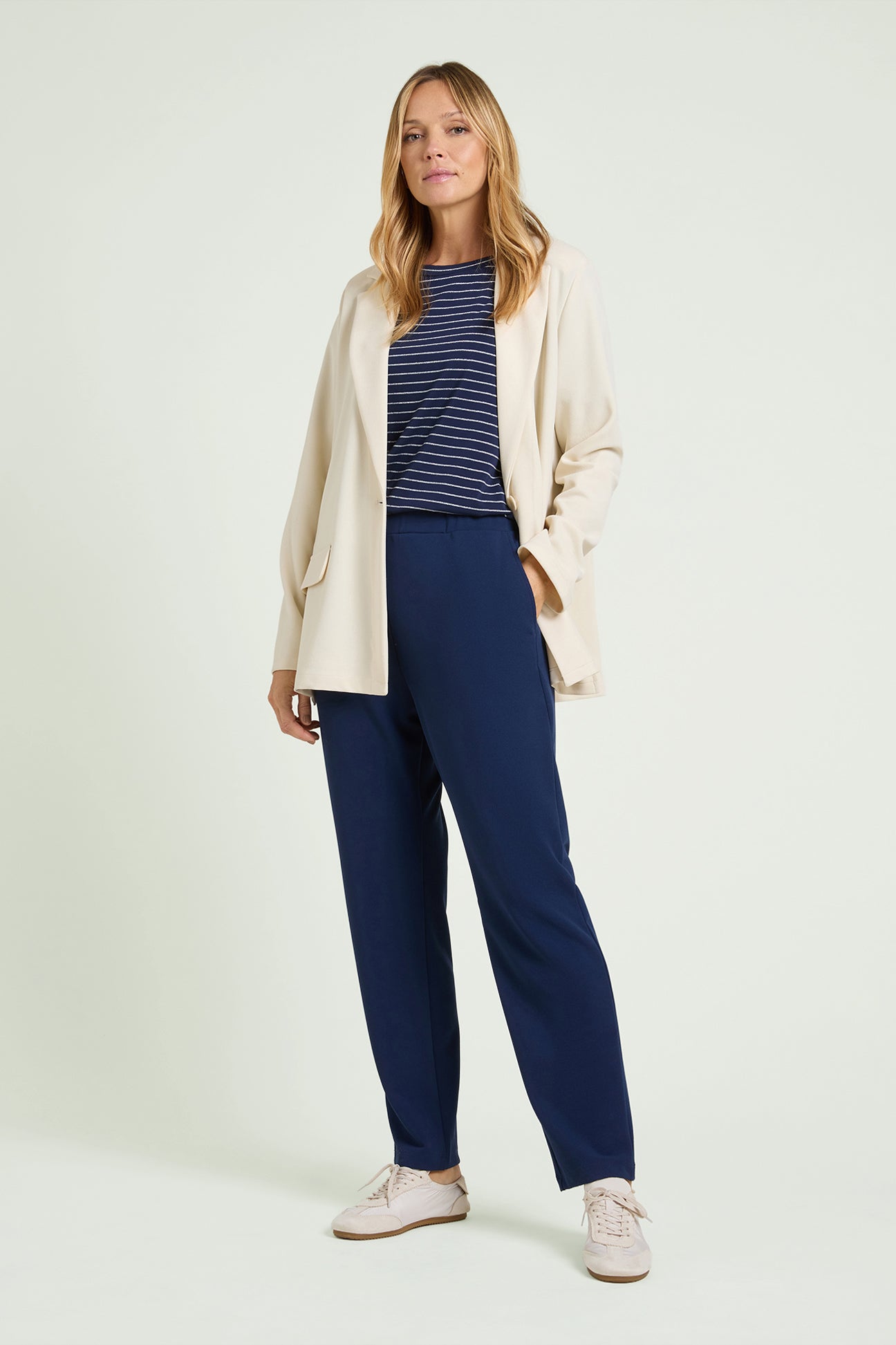 PANTALONI JOGGER IN SCUBA TWILL