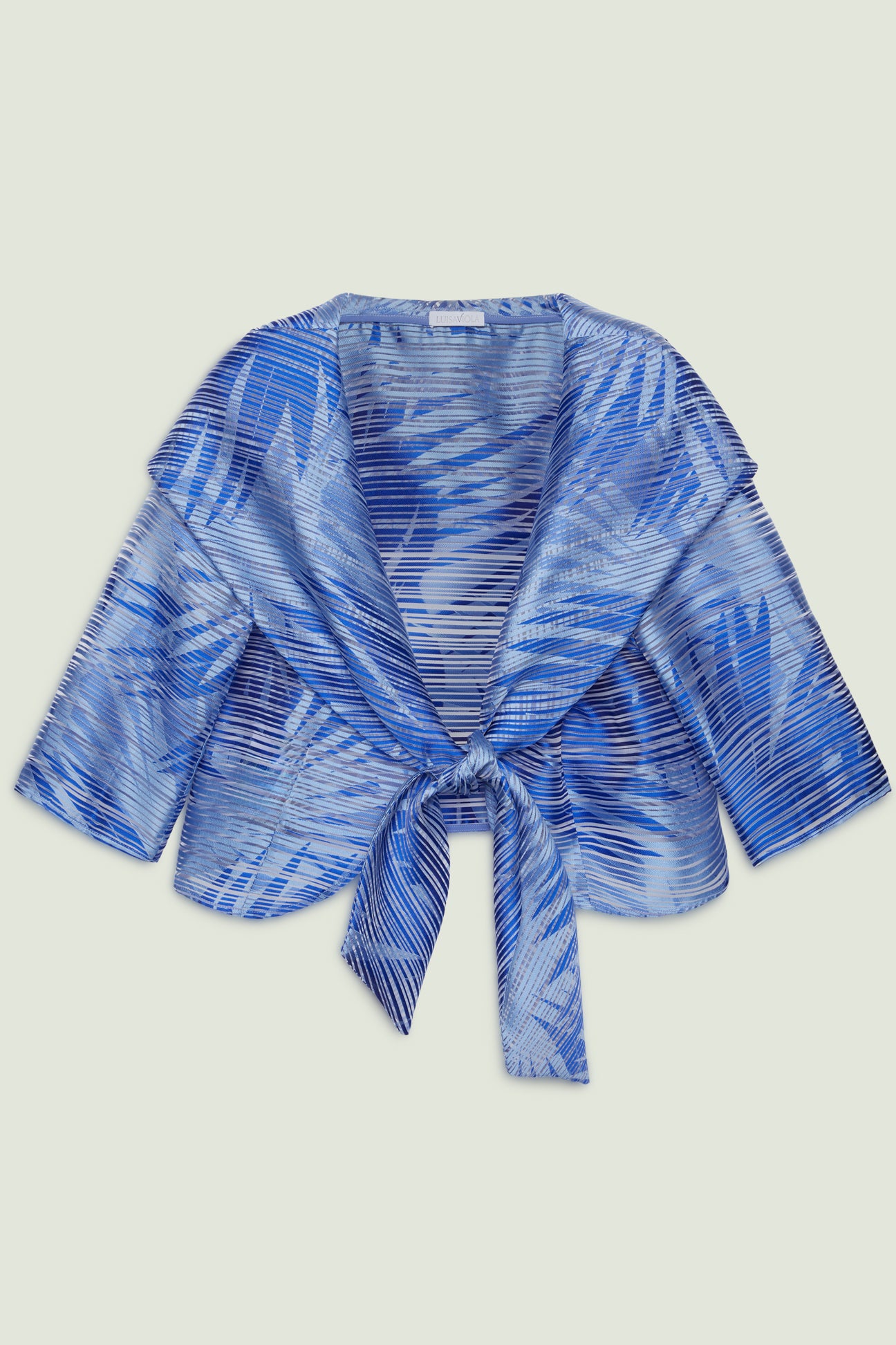 GIACCA IN ORGANZA JACQUARD