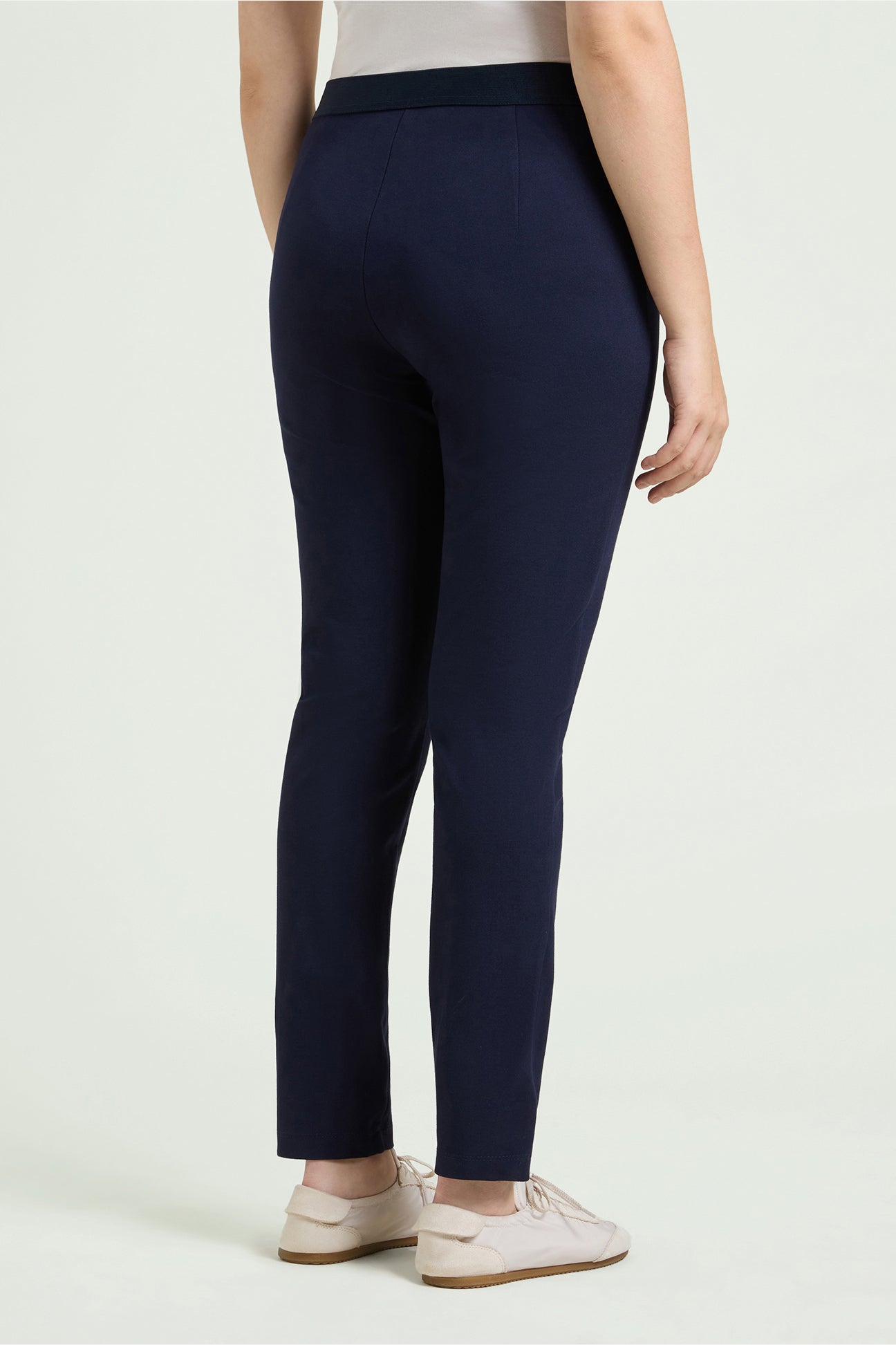 PANTALONI PULL-ON SKINNY IN PUNTO MILANO
