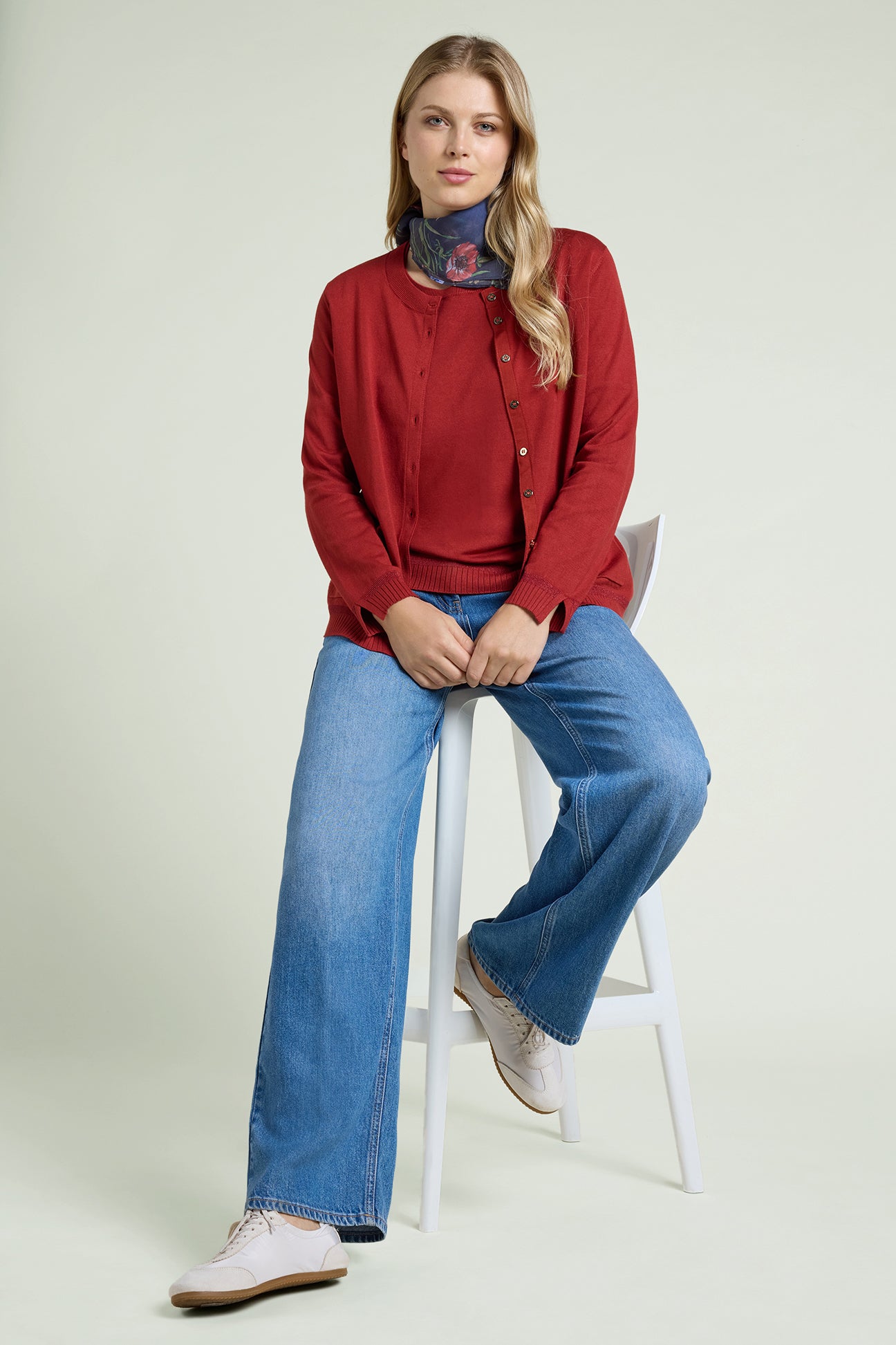 CARDIGAN IN VISCOSA COMFORT