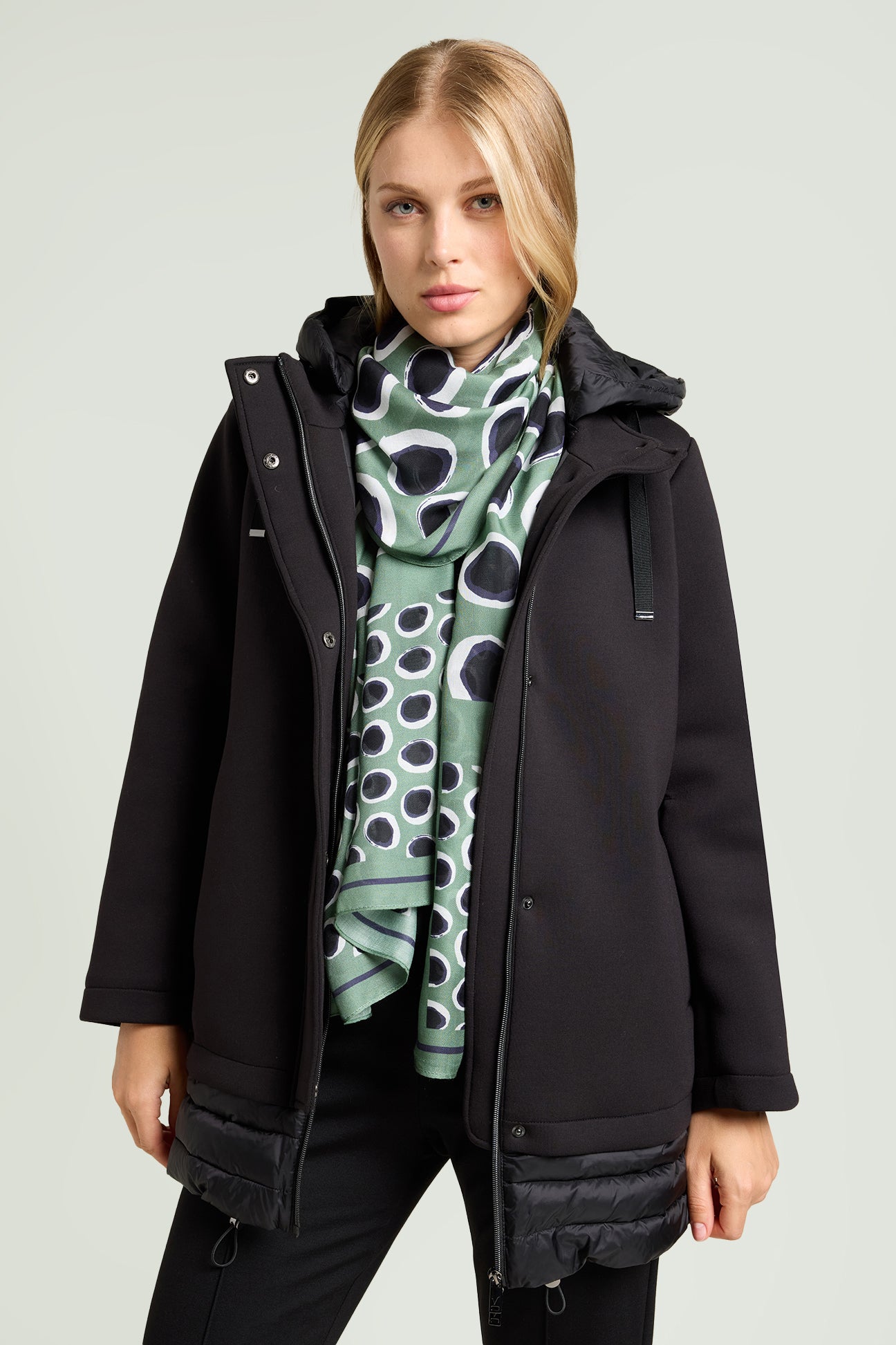 SCIARPA FOULARD STAMPATA