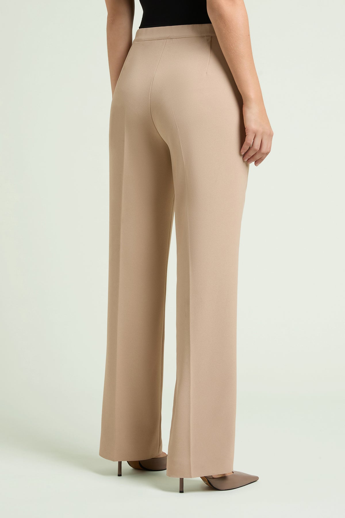 PANTALONI AMPI IN CREPE