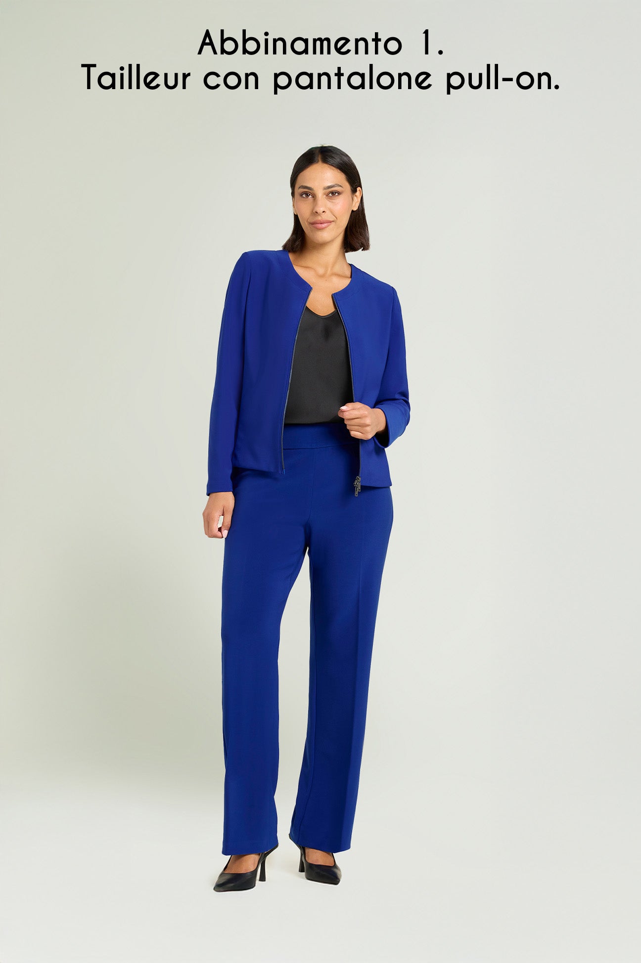 GIACCA IN COMPATTO STRETCH