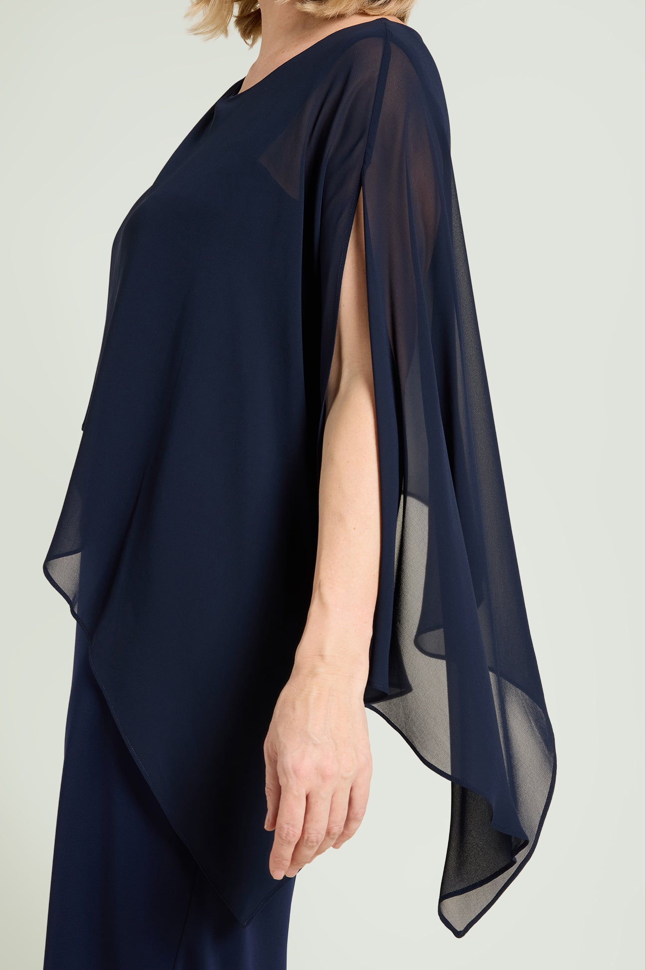 ABITO IN GEORGETTE E JERSEY