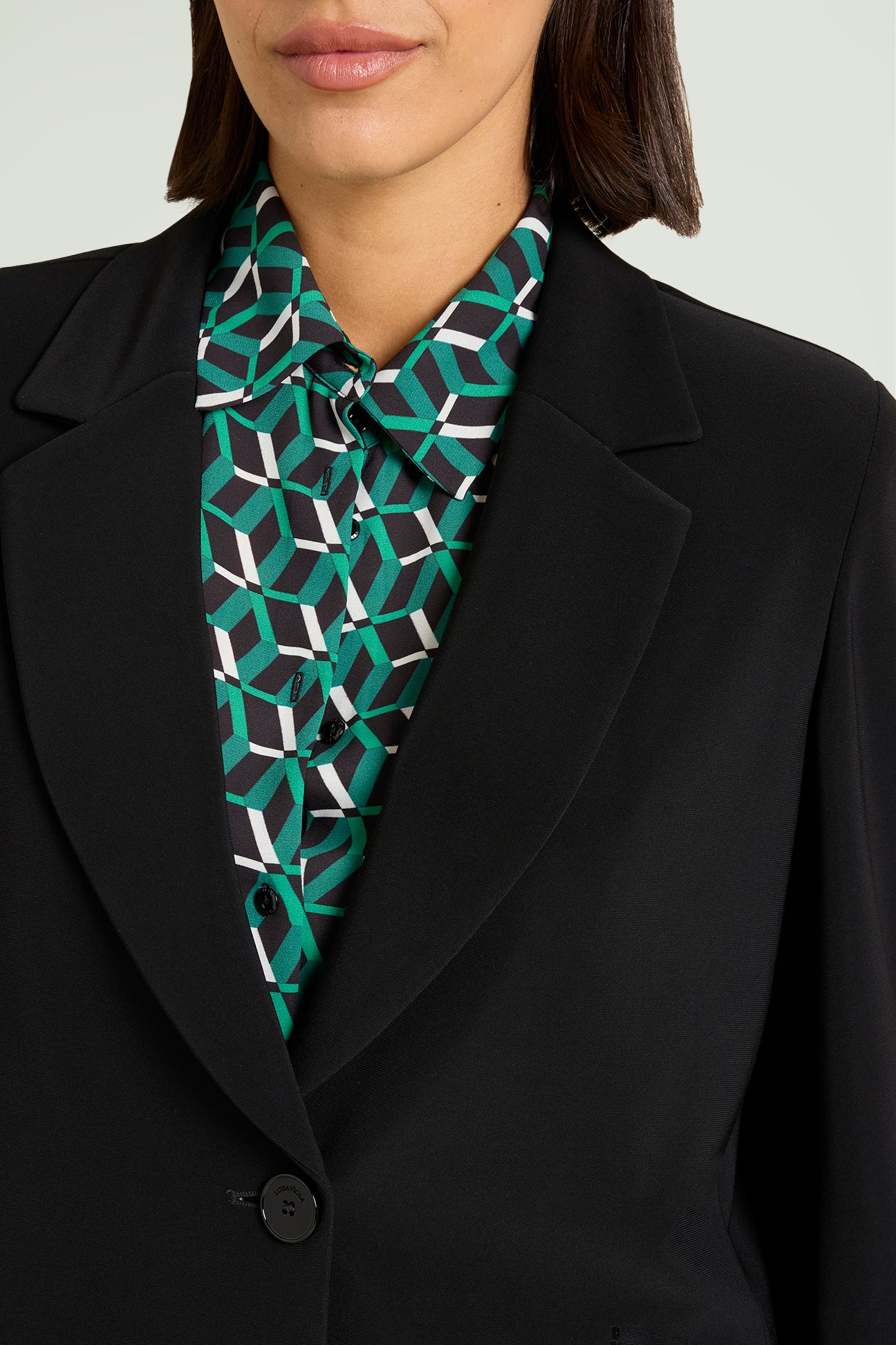 BLAZER IN COMPATTO STRETCH