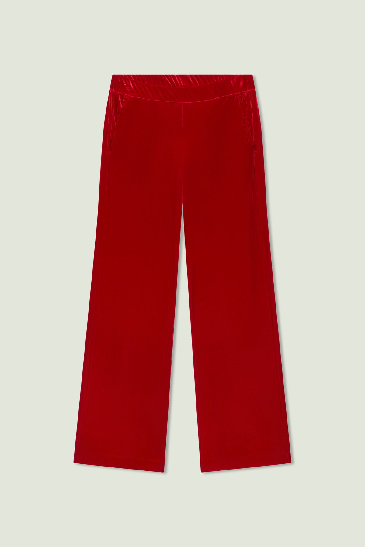 PANTALONI PULL-ON IN VELLUTO