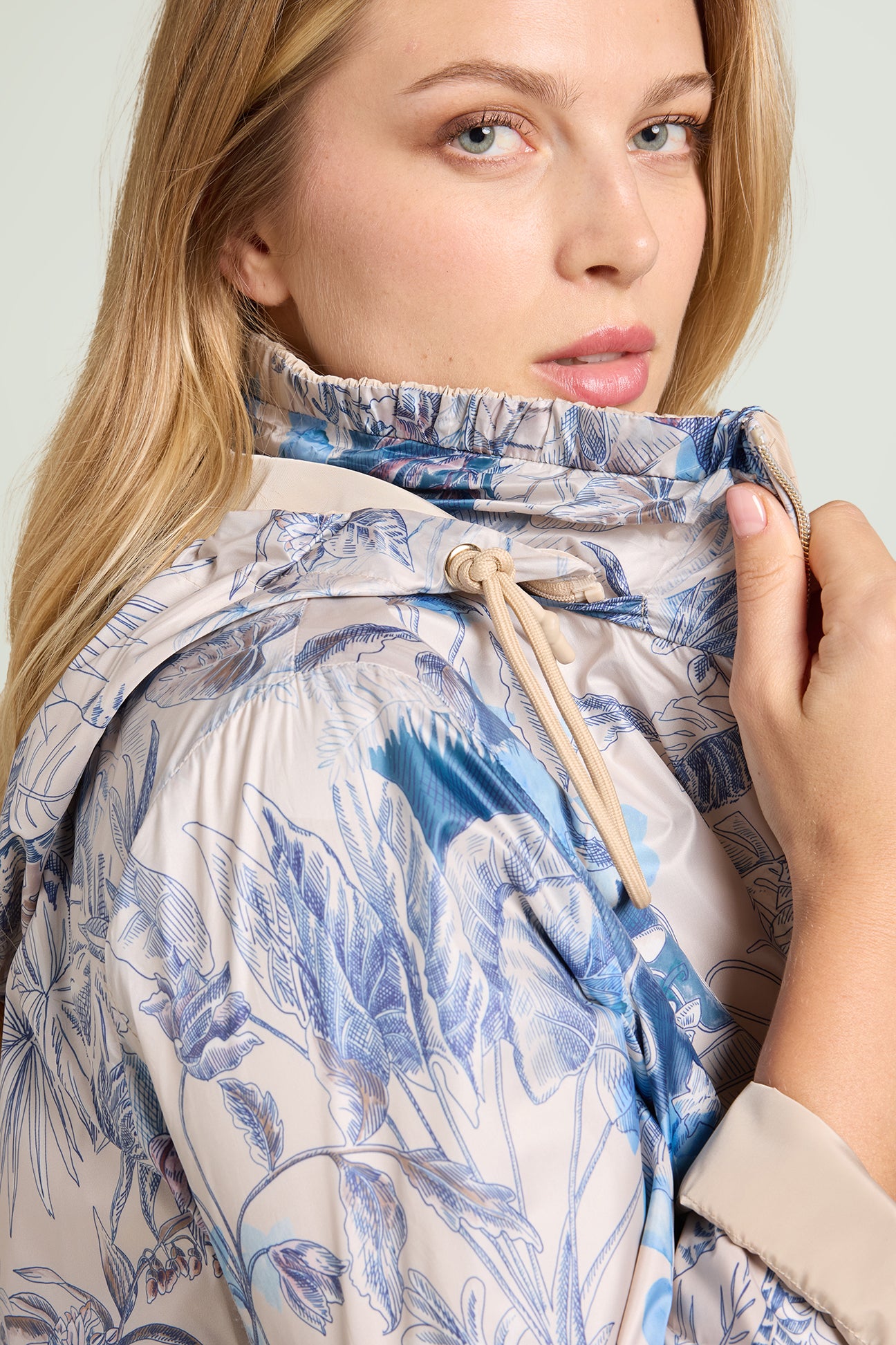 WIND JACKET STAMPATA REVERSIBILE