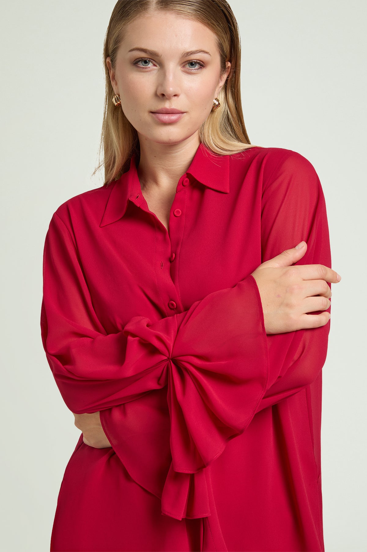CAMICIA IN GEORGETTE