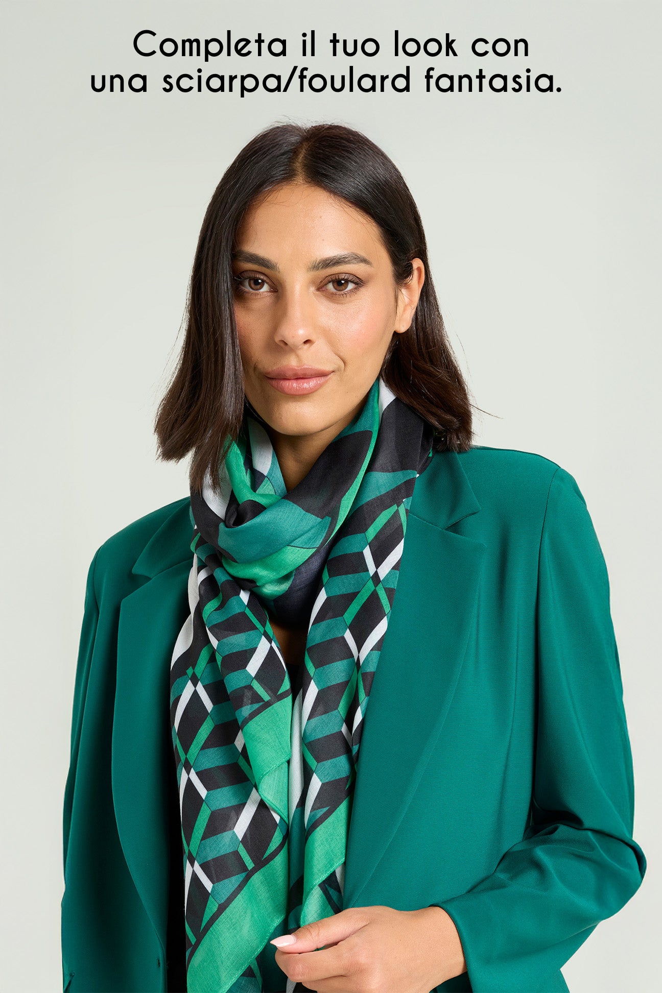 BLAZER IN COMPATTO STRETCH