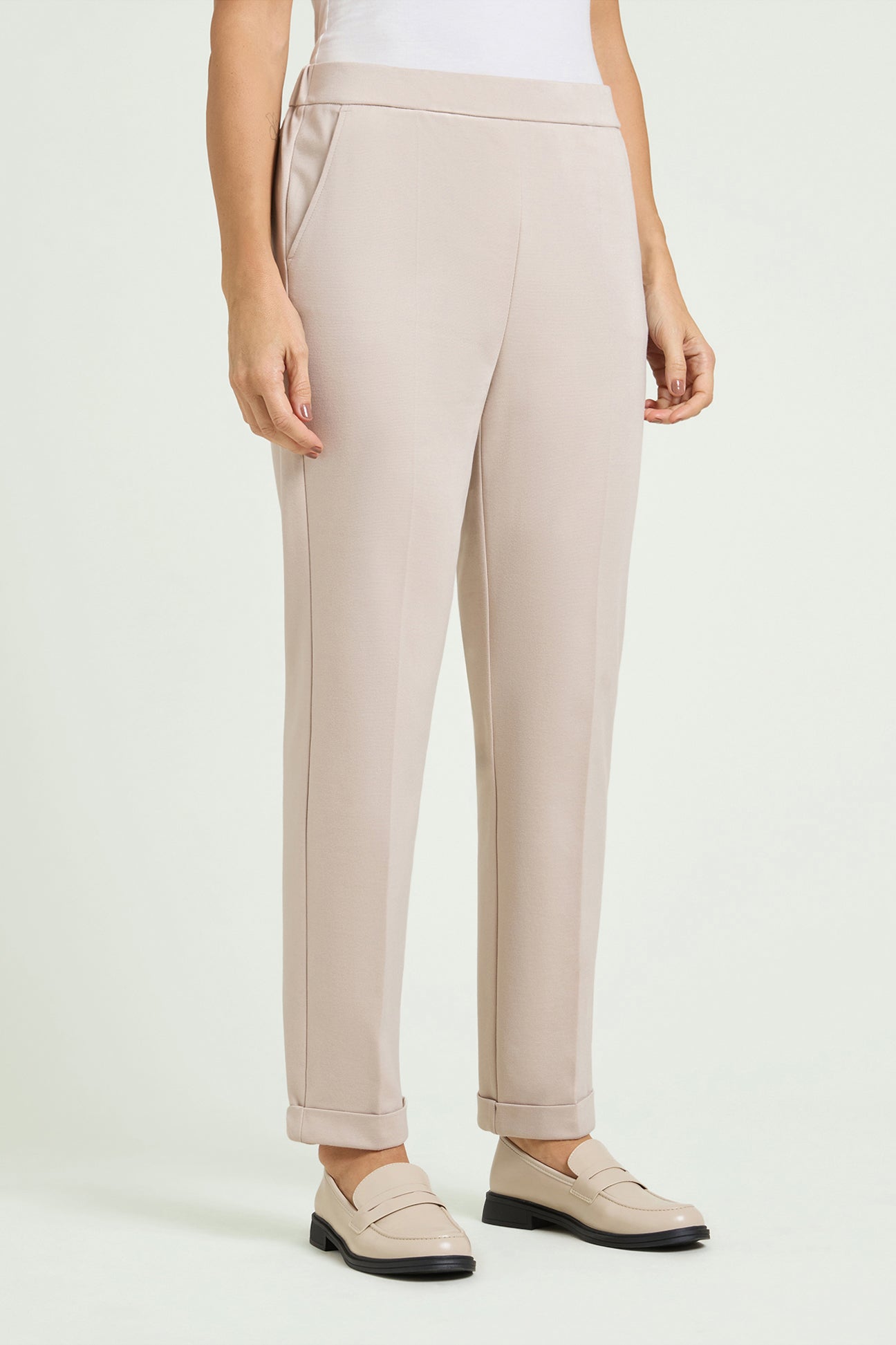 PANTALONI PULL-ON CHINOS IN PUNTO MILANO