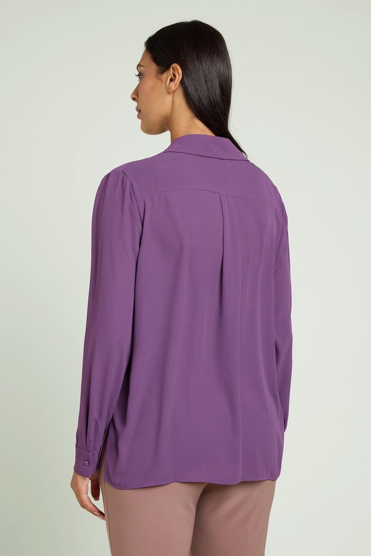 CAMICIA IN DOPPIA GEORGETTE