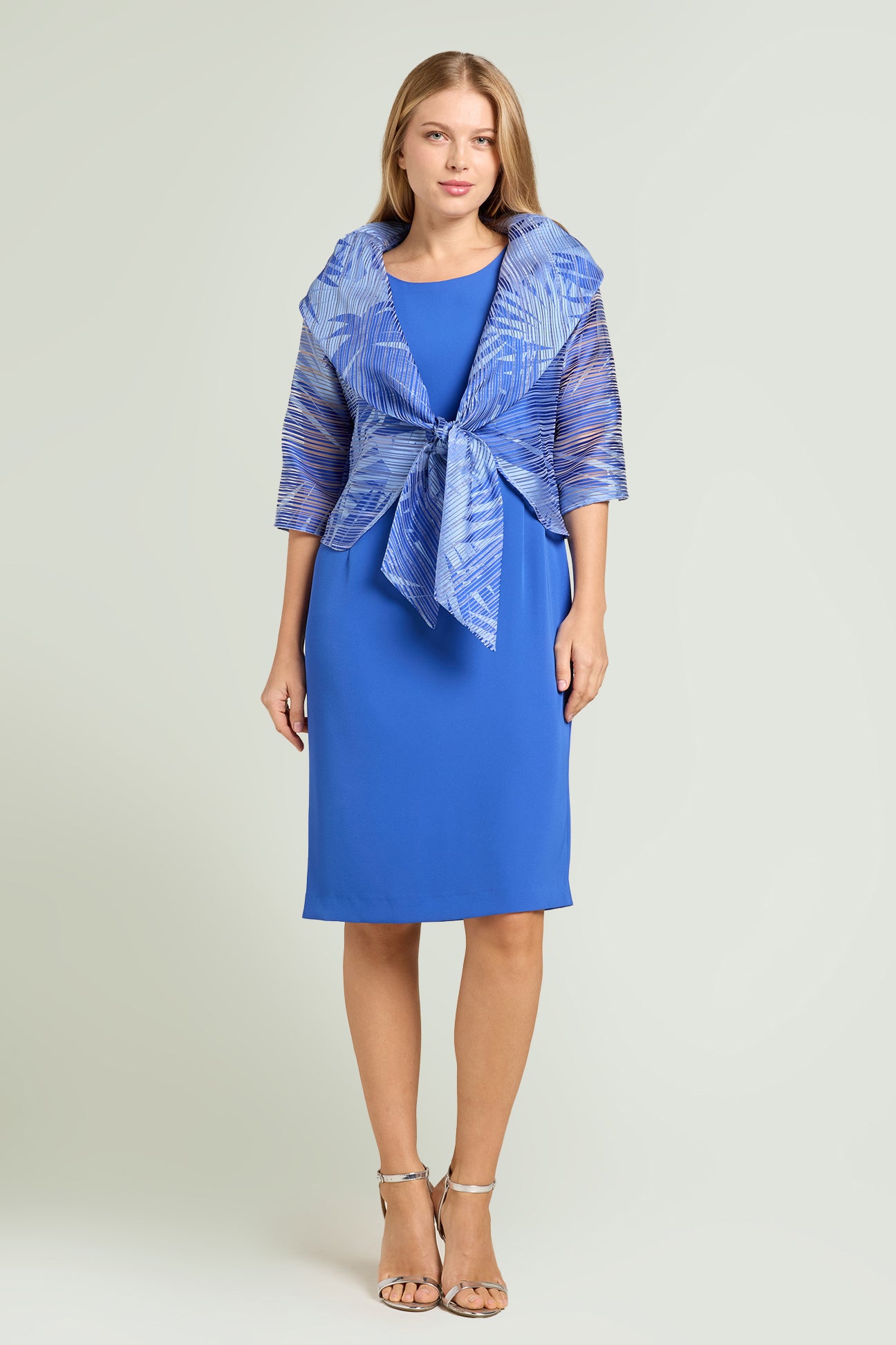 GIACCA IN ORGANZA JACQUARD