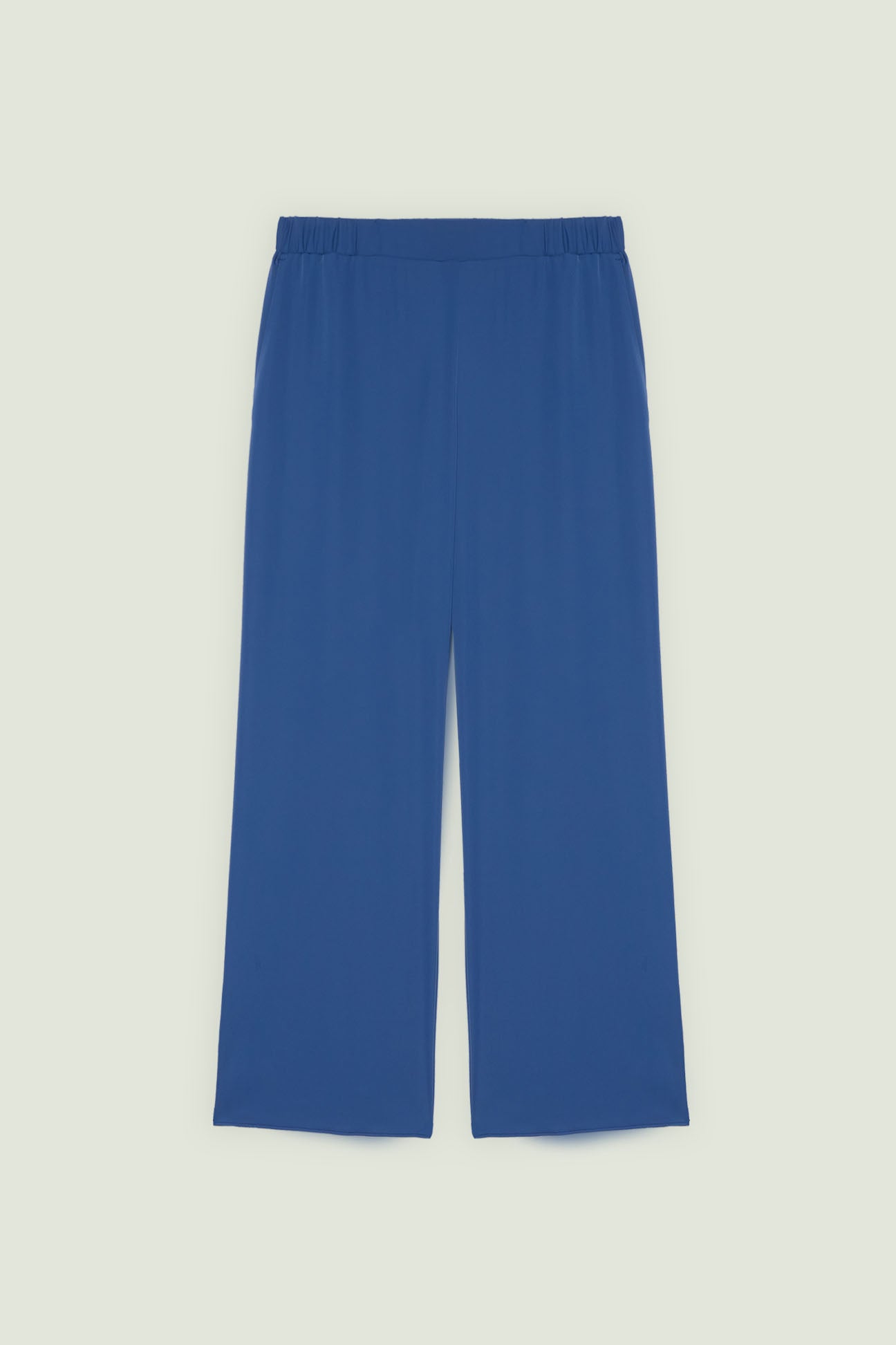 PANTALONI PULL-ON CROPPED IN SILKY TOUCH
