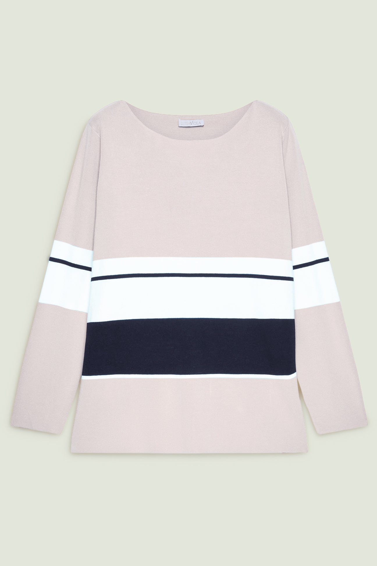 MAGLIA A RIGHE COLOR BLOCK