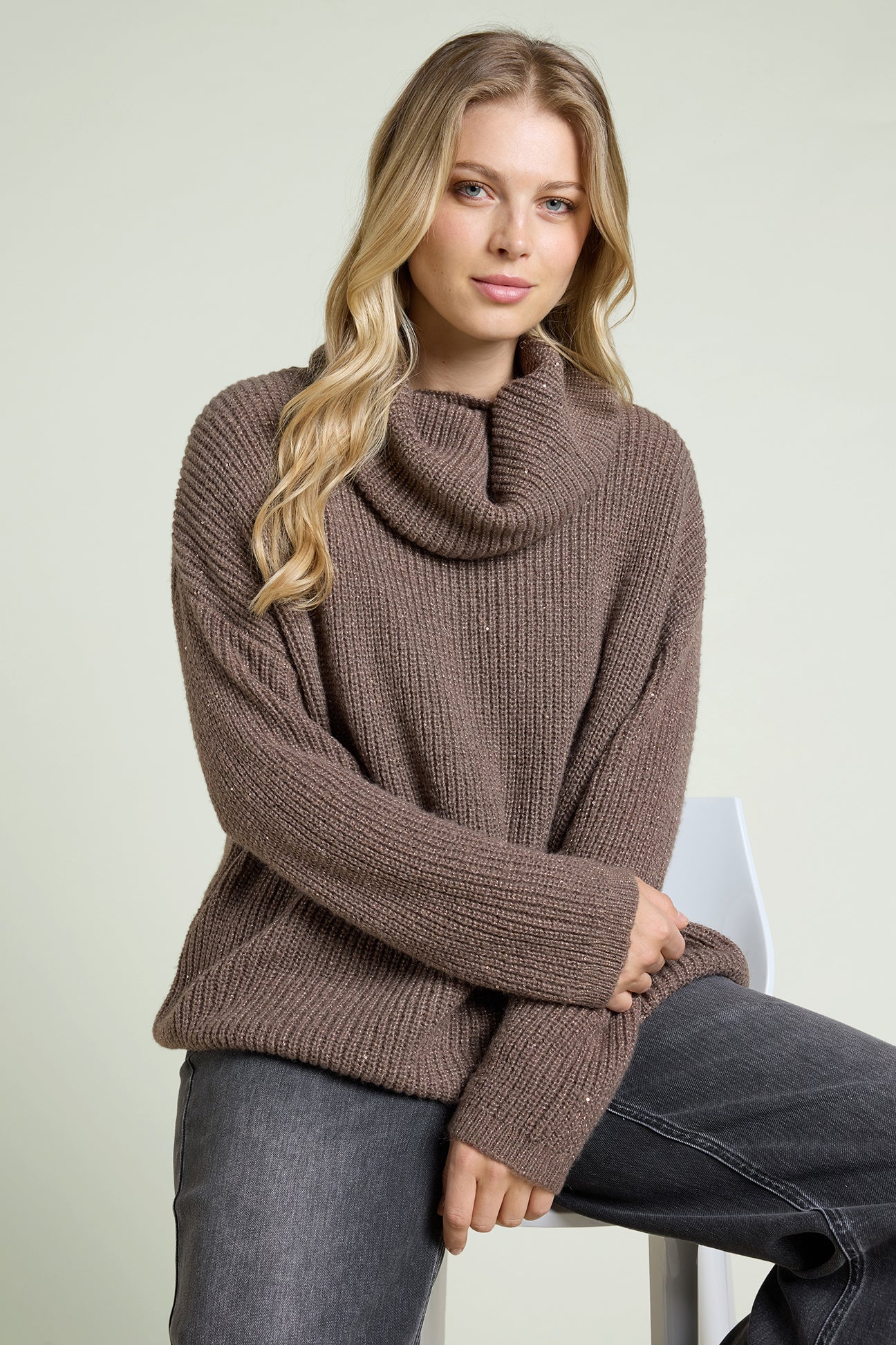 MAGLIA SOFFICE CON ACCENTO LUREX