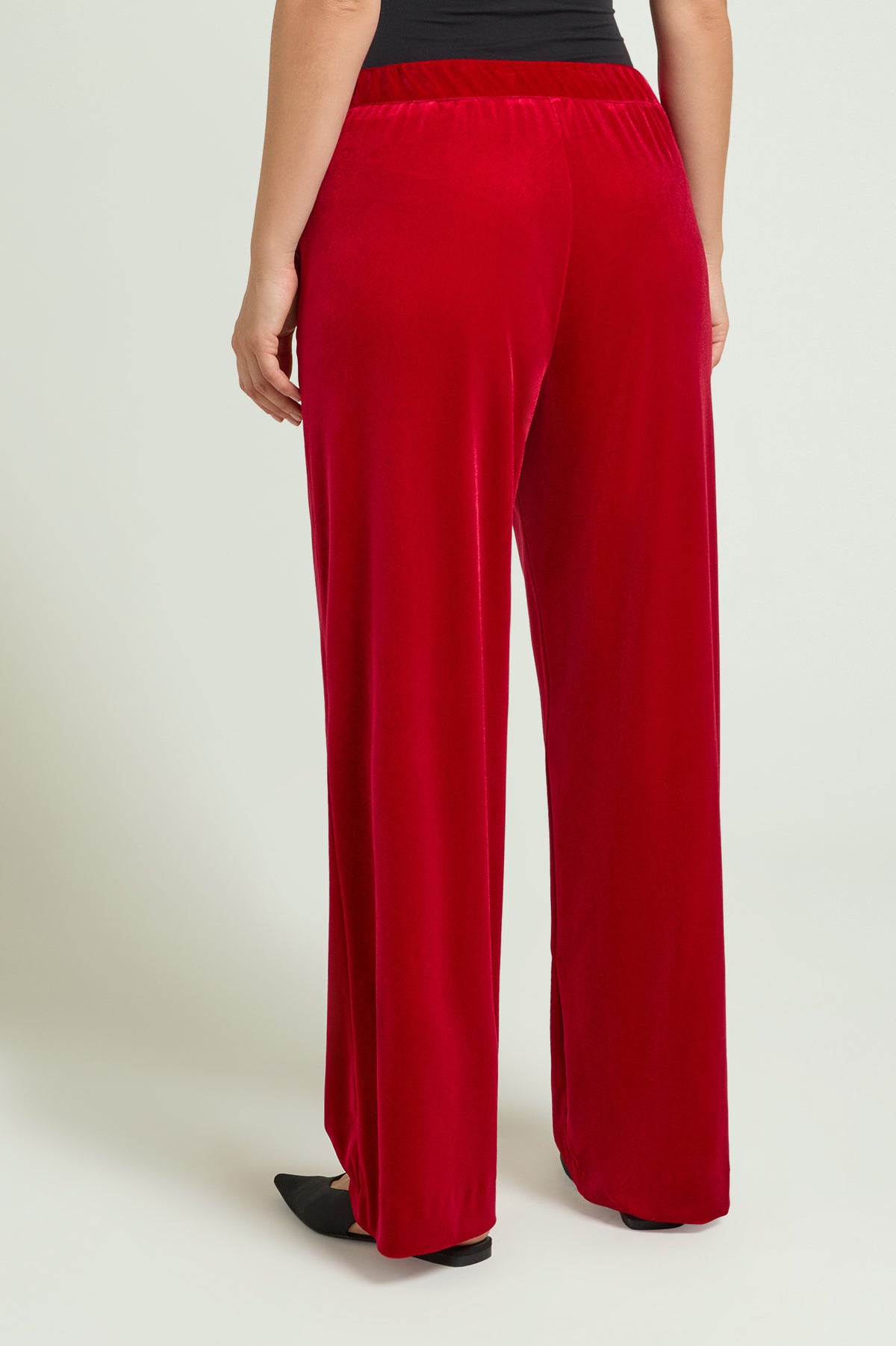 PANTALONI PULL-ON IN VELLUTO