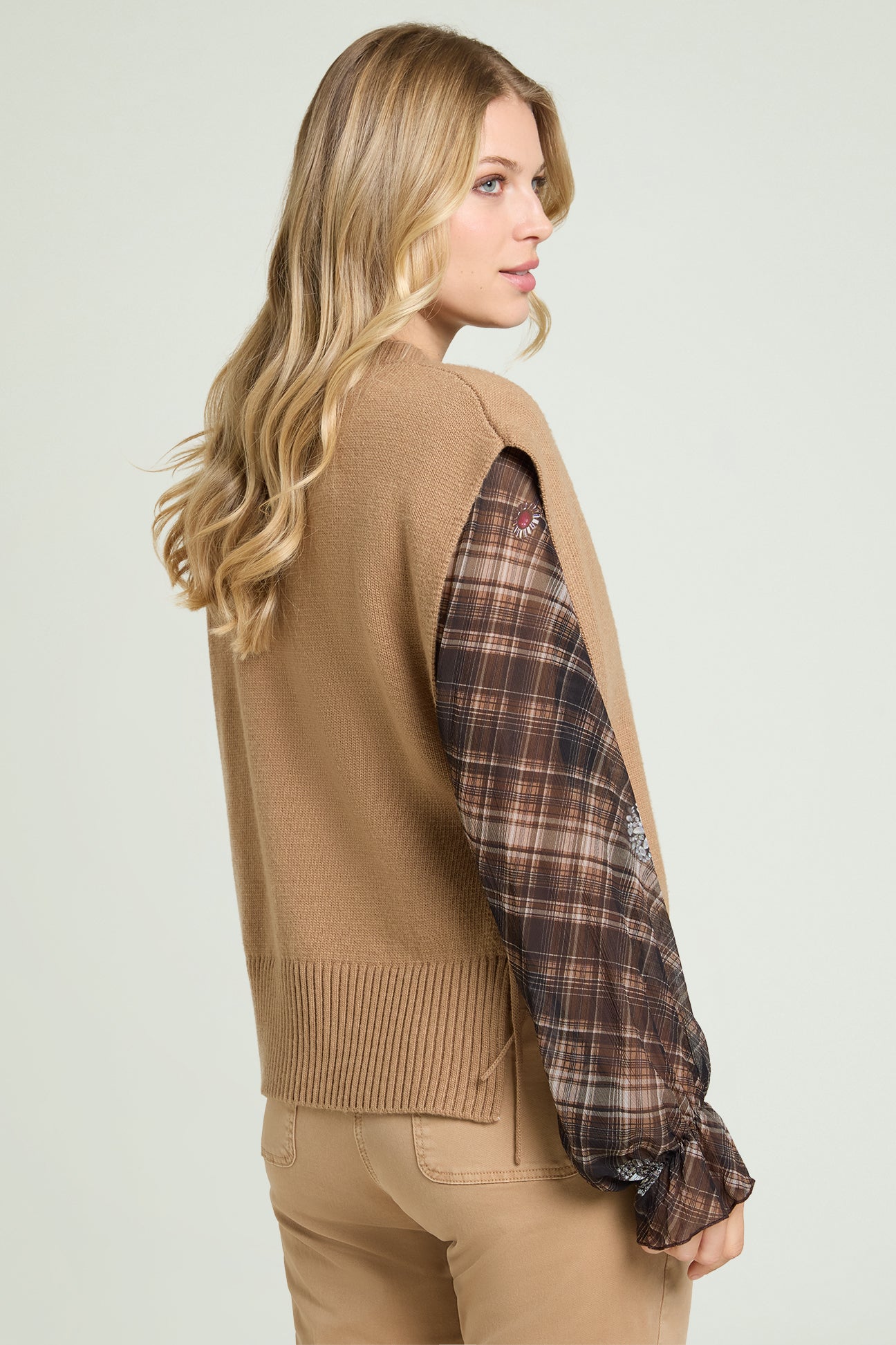 GILET RICAMATO