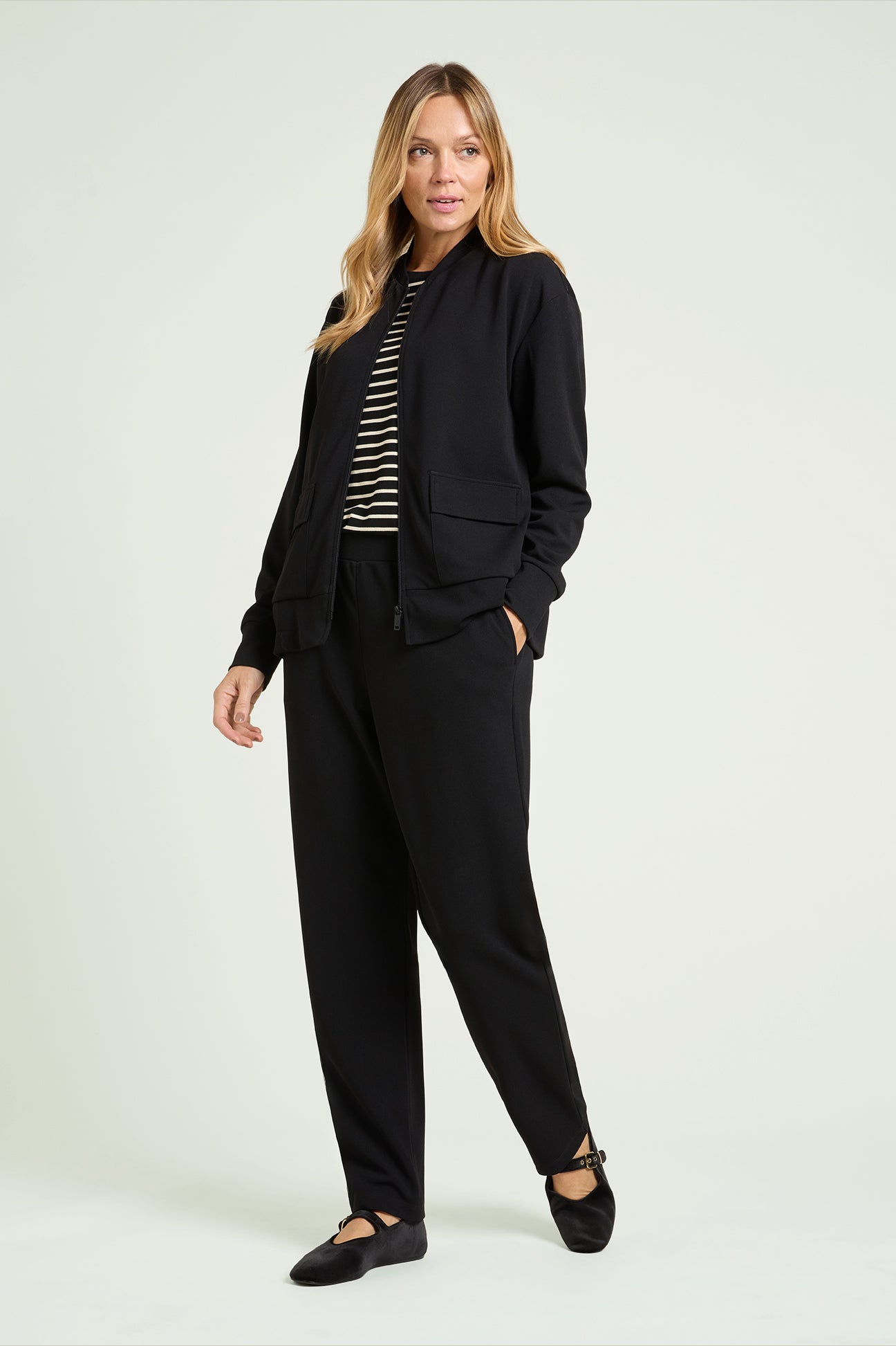 PANTALONI JOGGER IN SCUBA TWILL