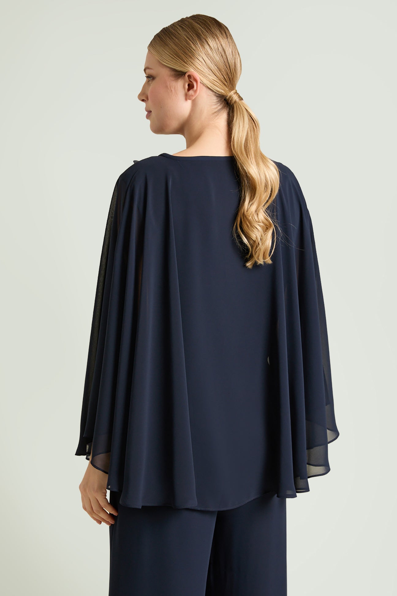 BLUSA E PANTALONE IN GEORGETTE