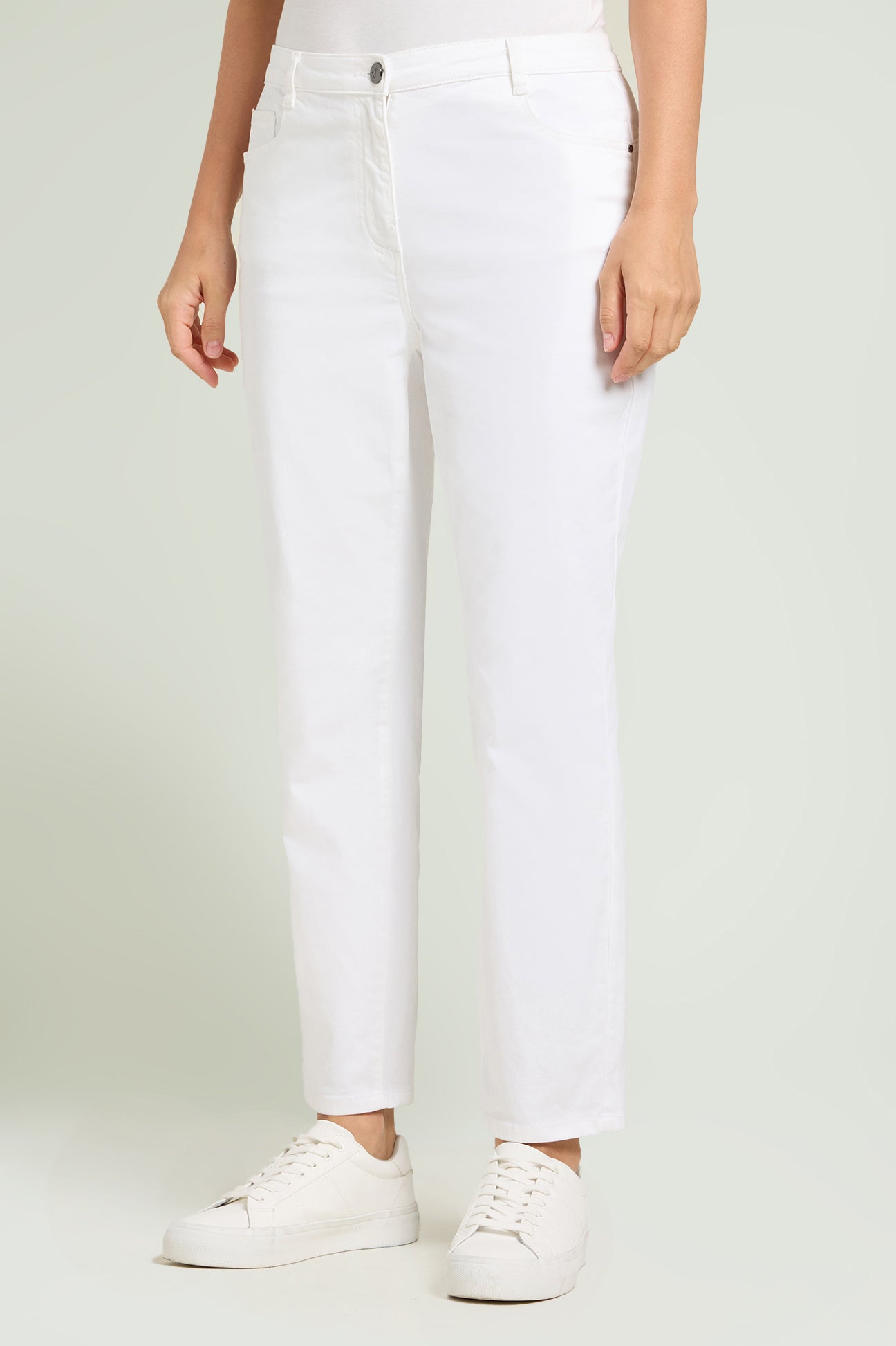 PANTALONI CINQUE TASCHE IN WINTER DRILL