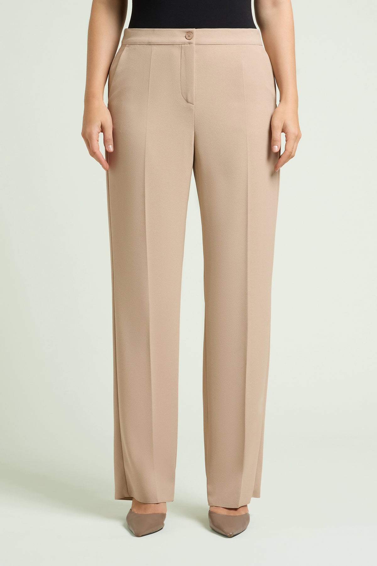 PANTALONI AMPI IN CREPE