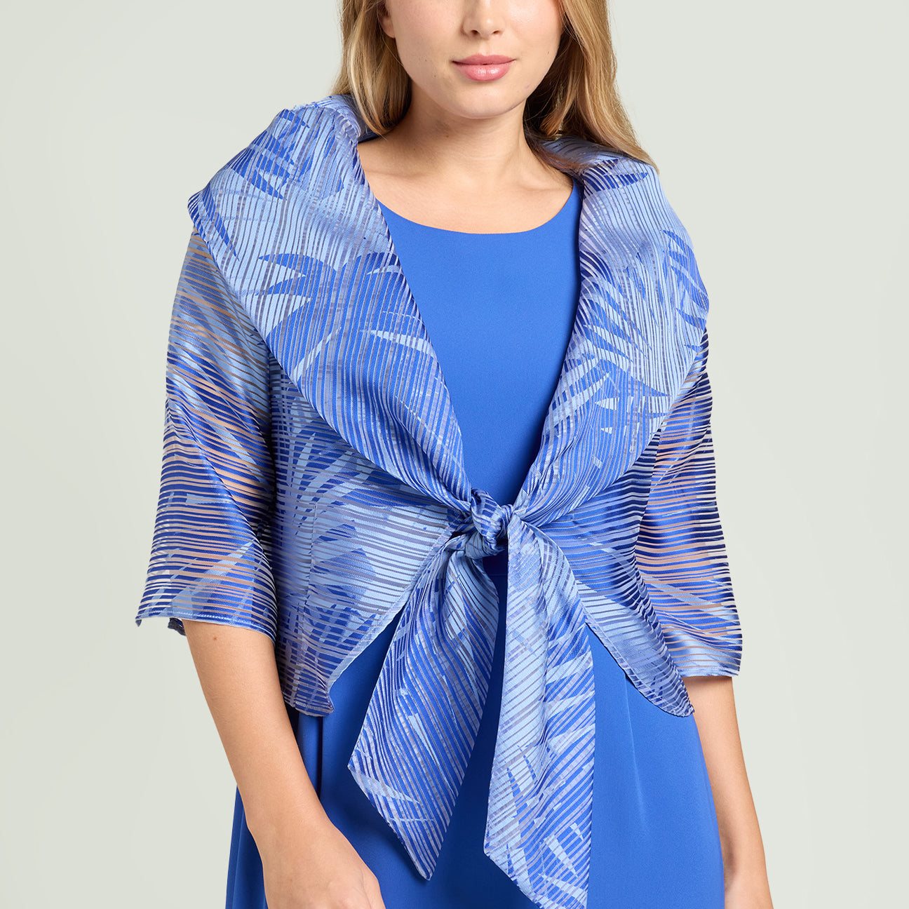 GIACCA IN ORGANZA JACQUARD