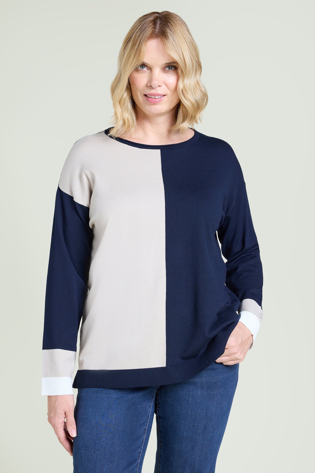 MAGLIA COLOR-BLOCK