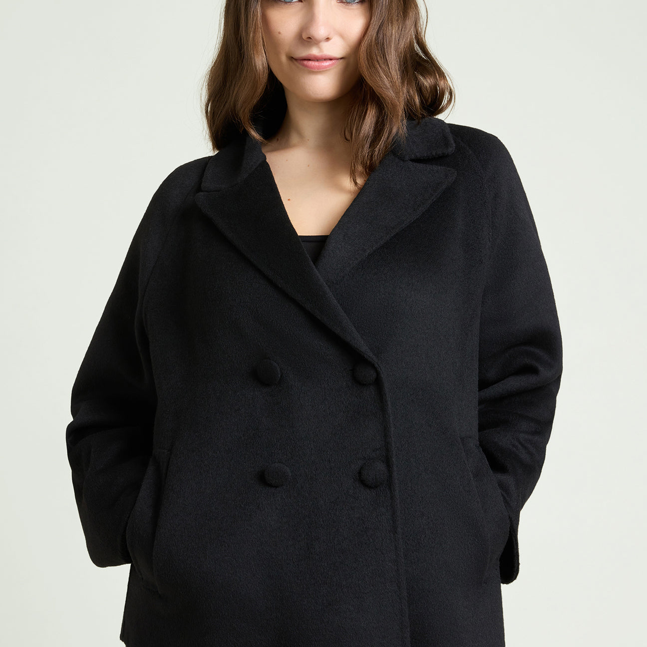 CABAN PEACOAT IN DOUBLE