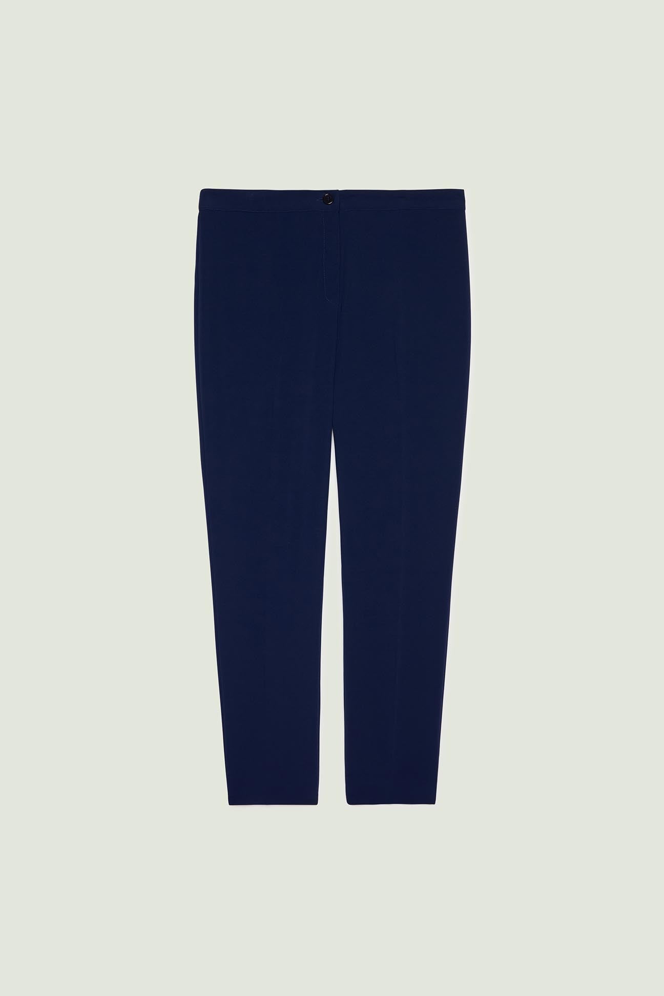 PANTALONI A SIGARETTA IN CADY