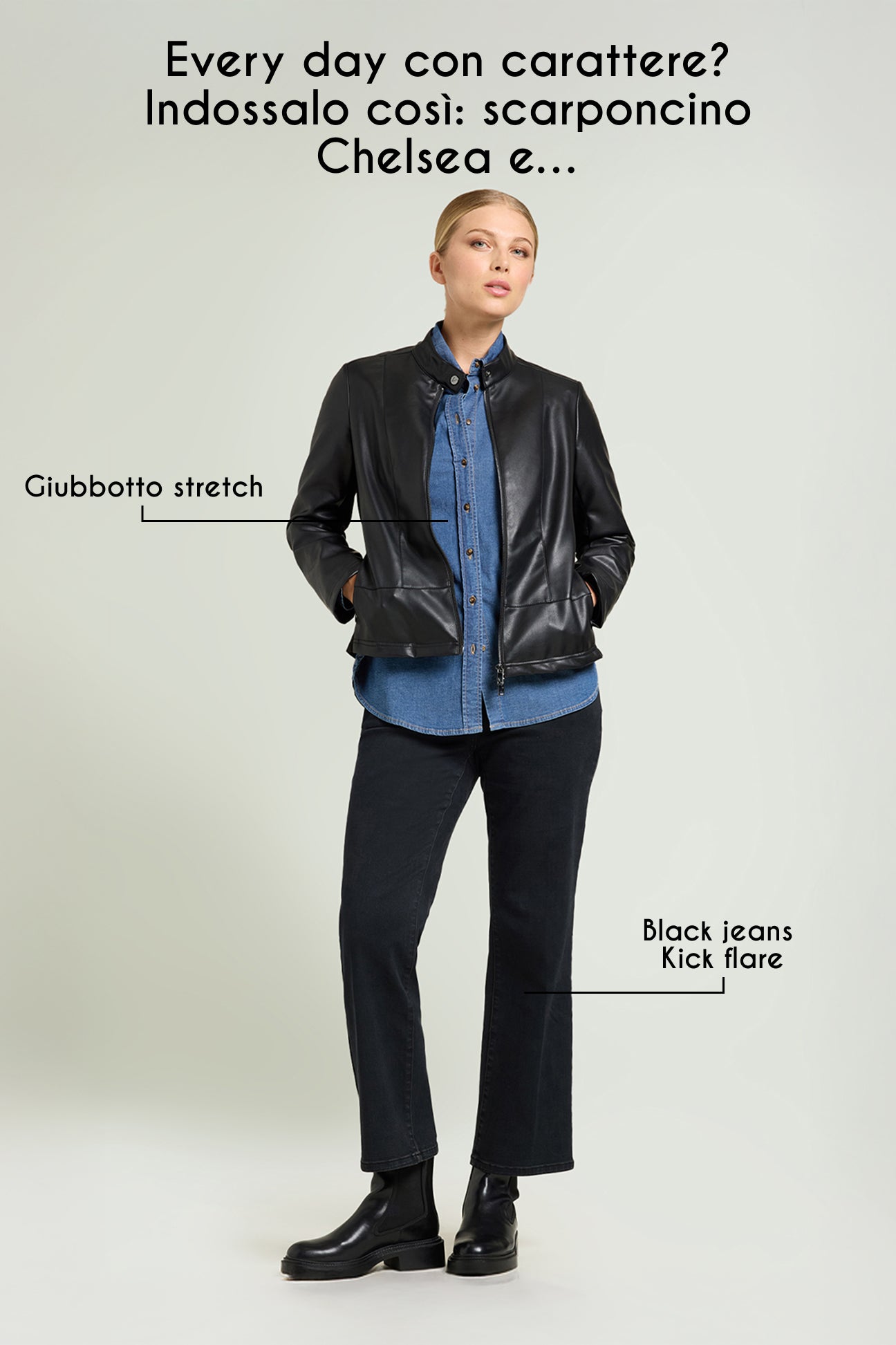 CAMICIA IN Denim LEGGERO