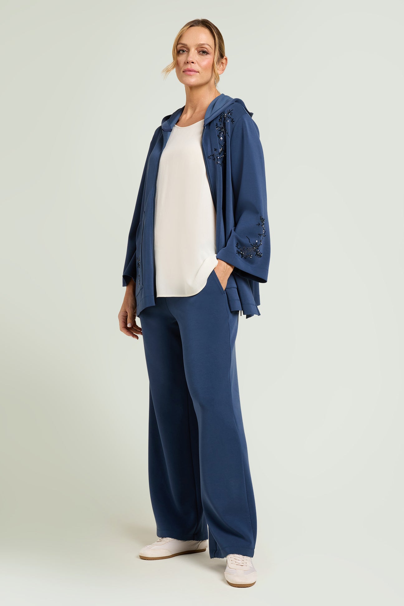 PANTALONI PULL-ON AMPI IN JERSEY SCUBA