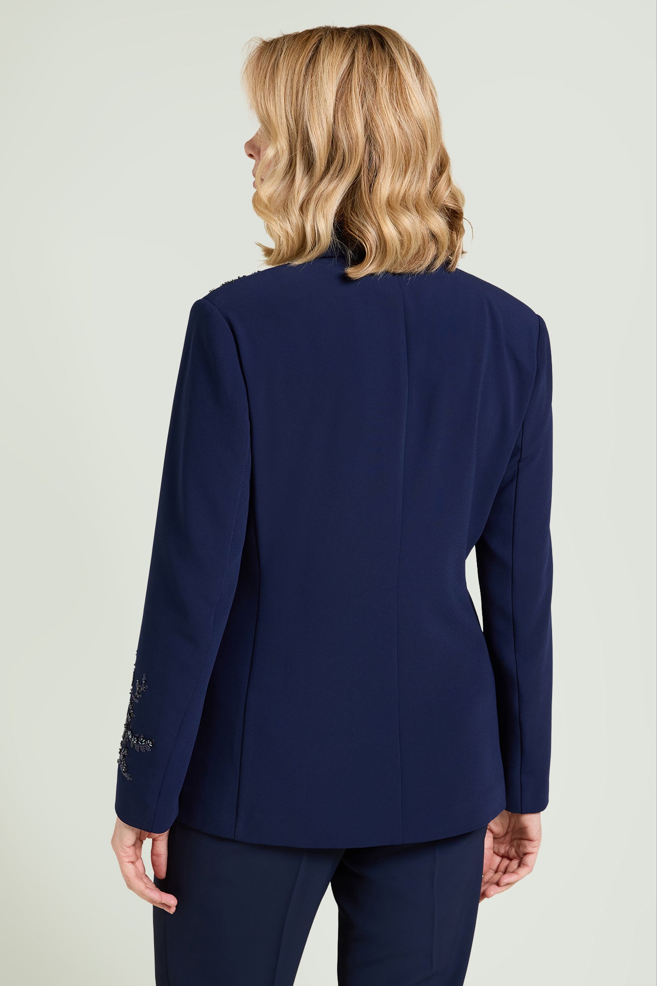 BLAZER RICAMATO IN CADY