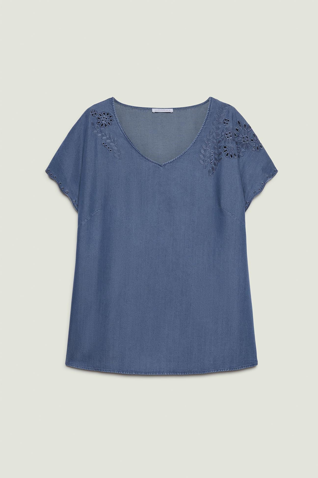 BLUSA IN CHAMBRAY