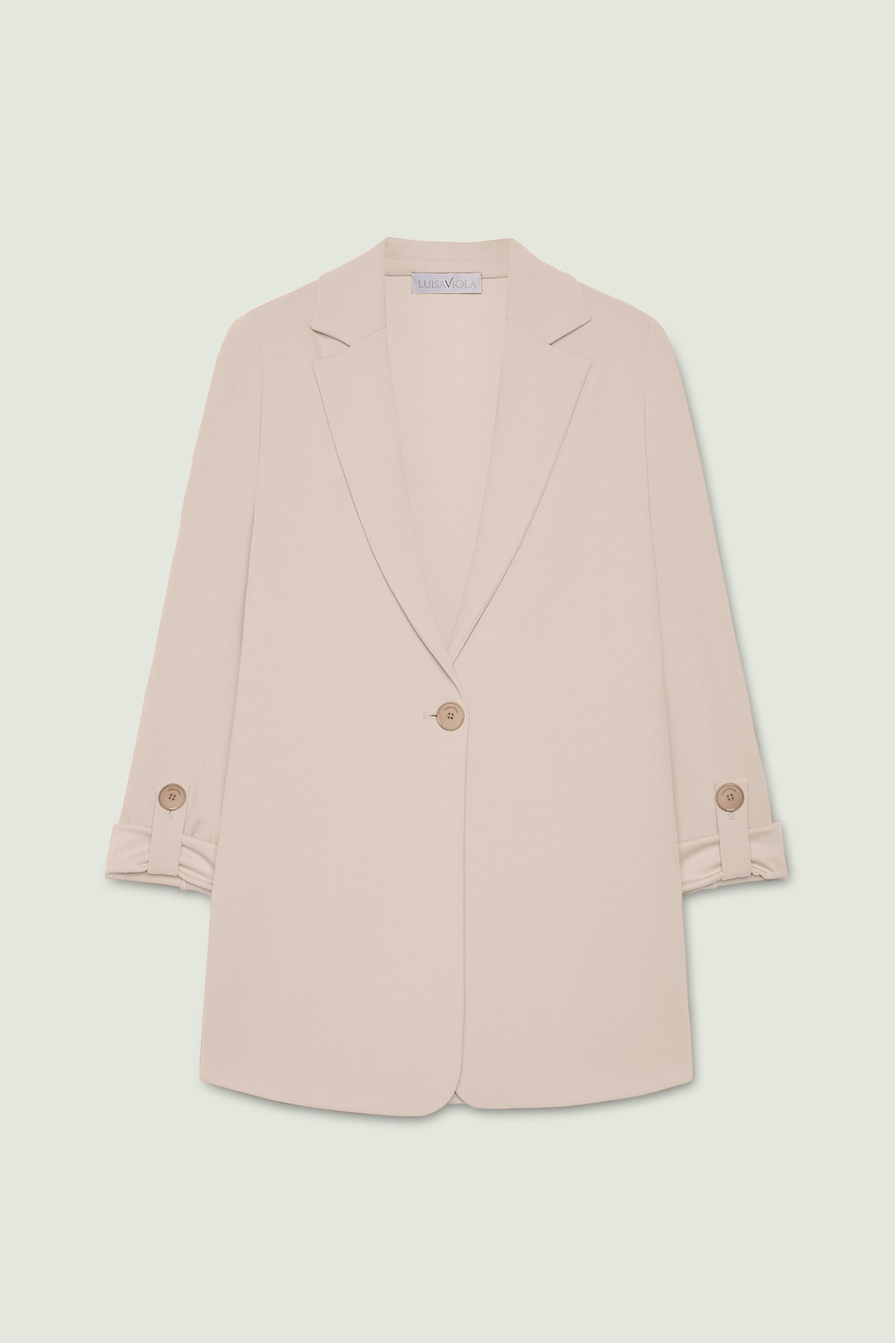 GIACCA IN SCUBA CREPE