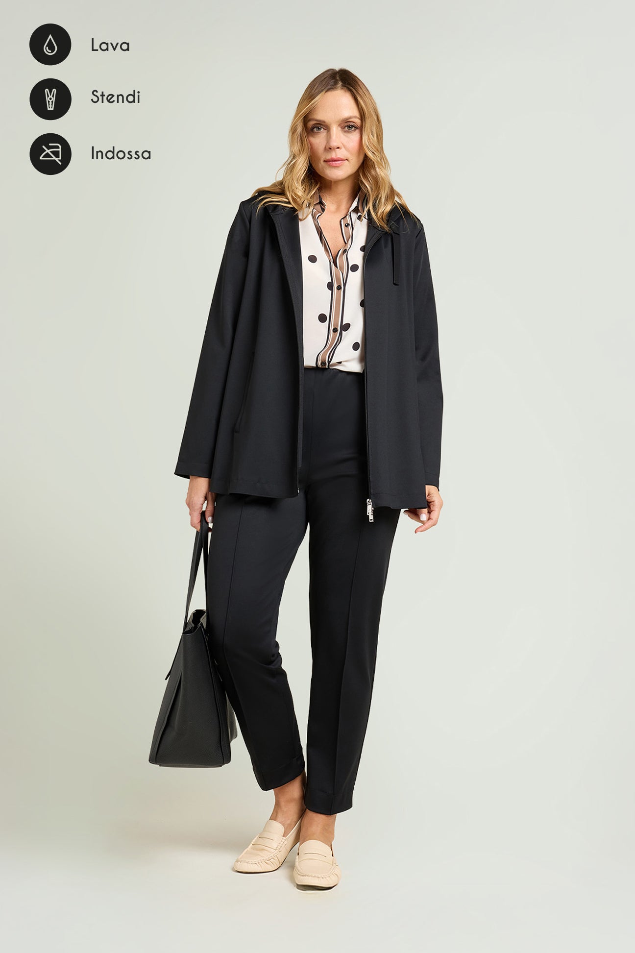 PANTALONI PULL-ON SKINNY IN TECNO-STRETCH