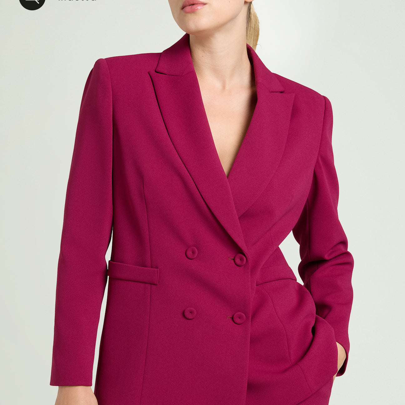 BLAZER IN CREPE