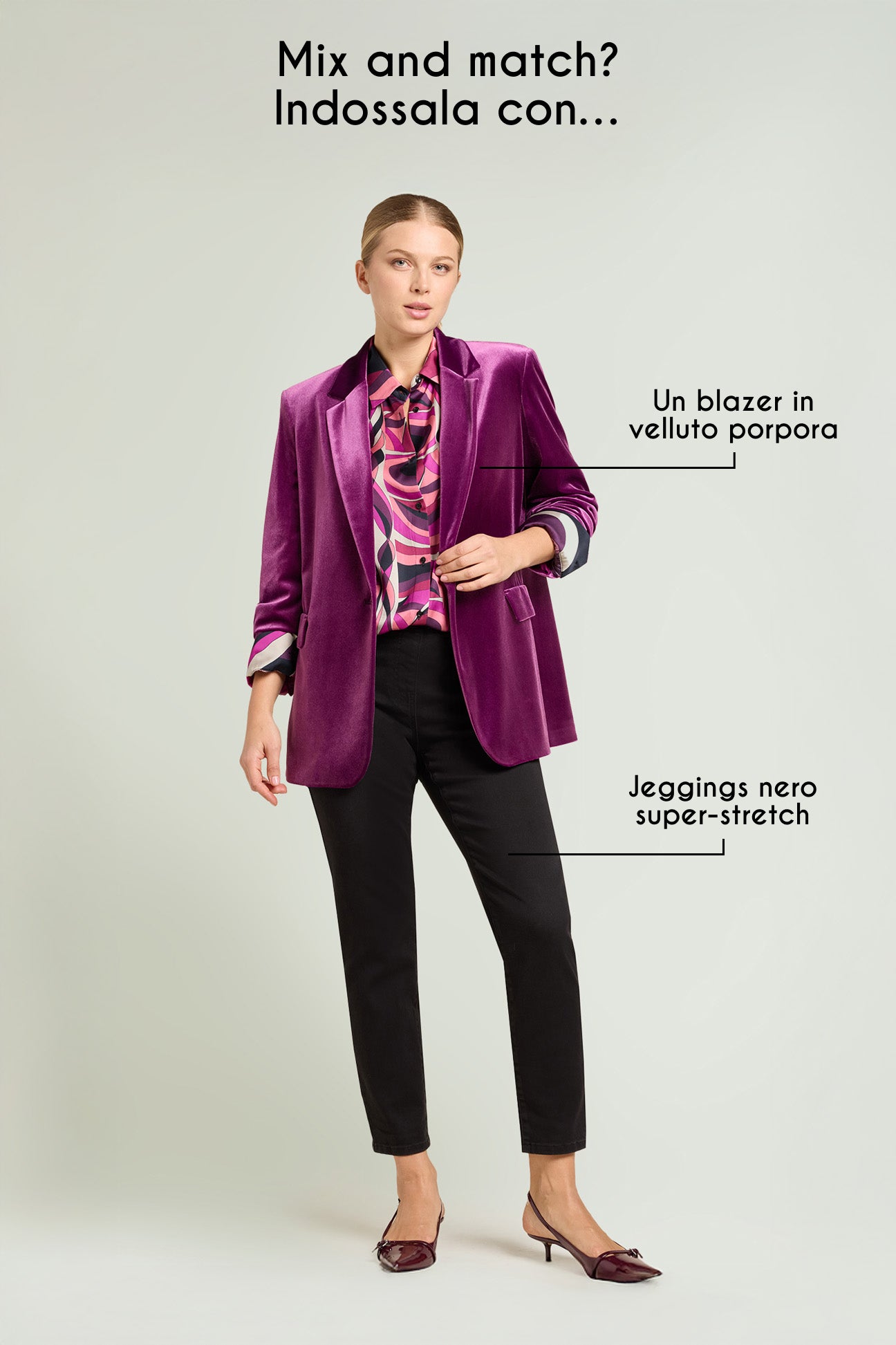 CAMICIA IN RASO STAMPATO