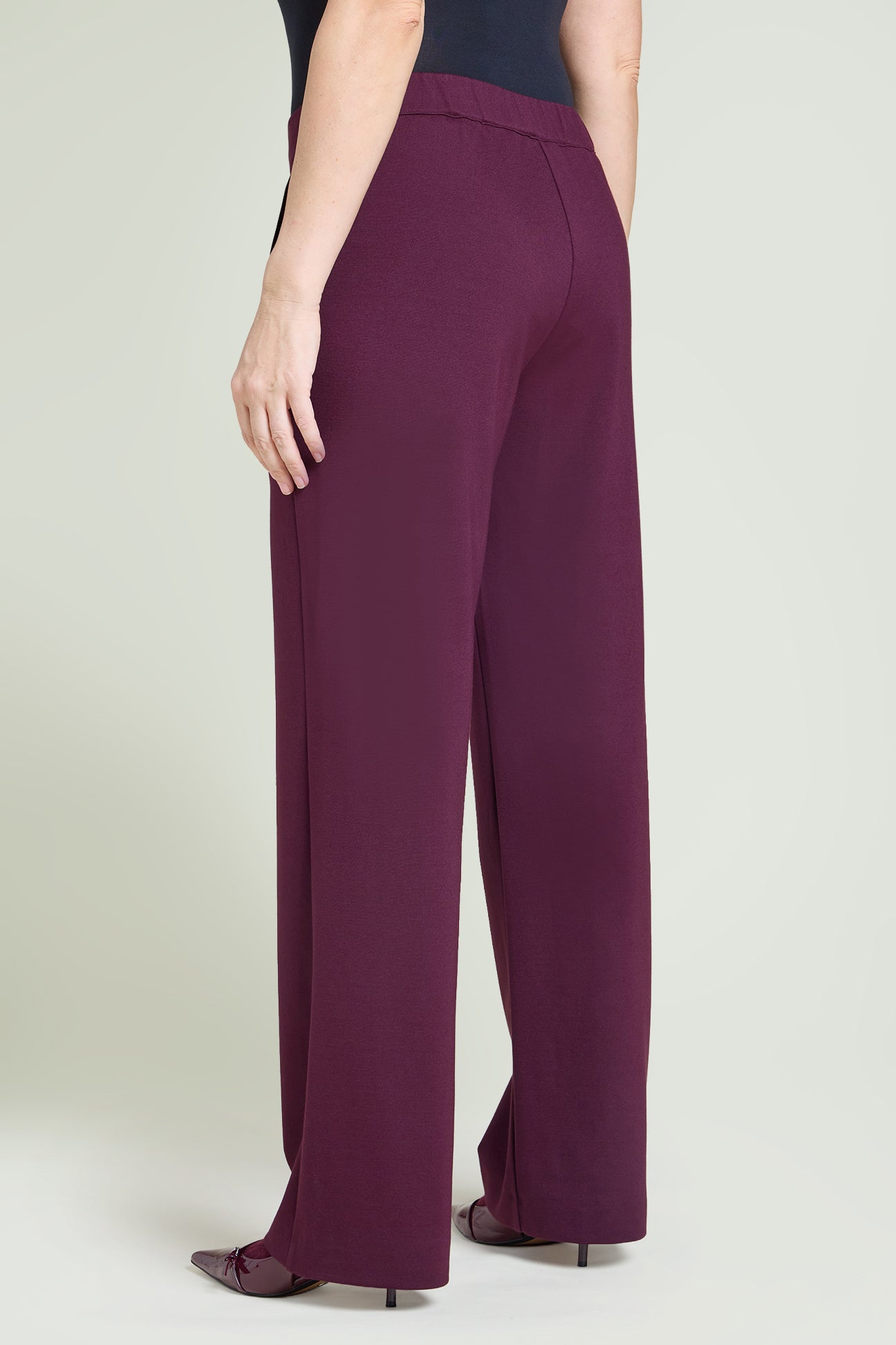 PANTALONI PULL-ON AMPI IN PUNTO MILANO